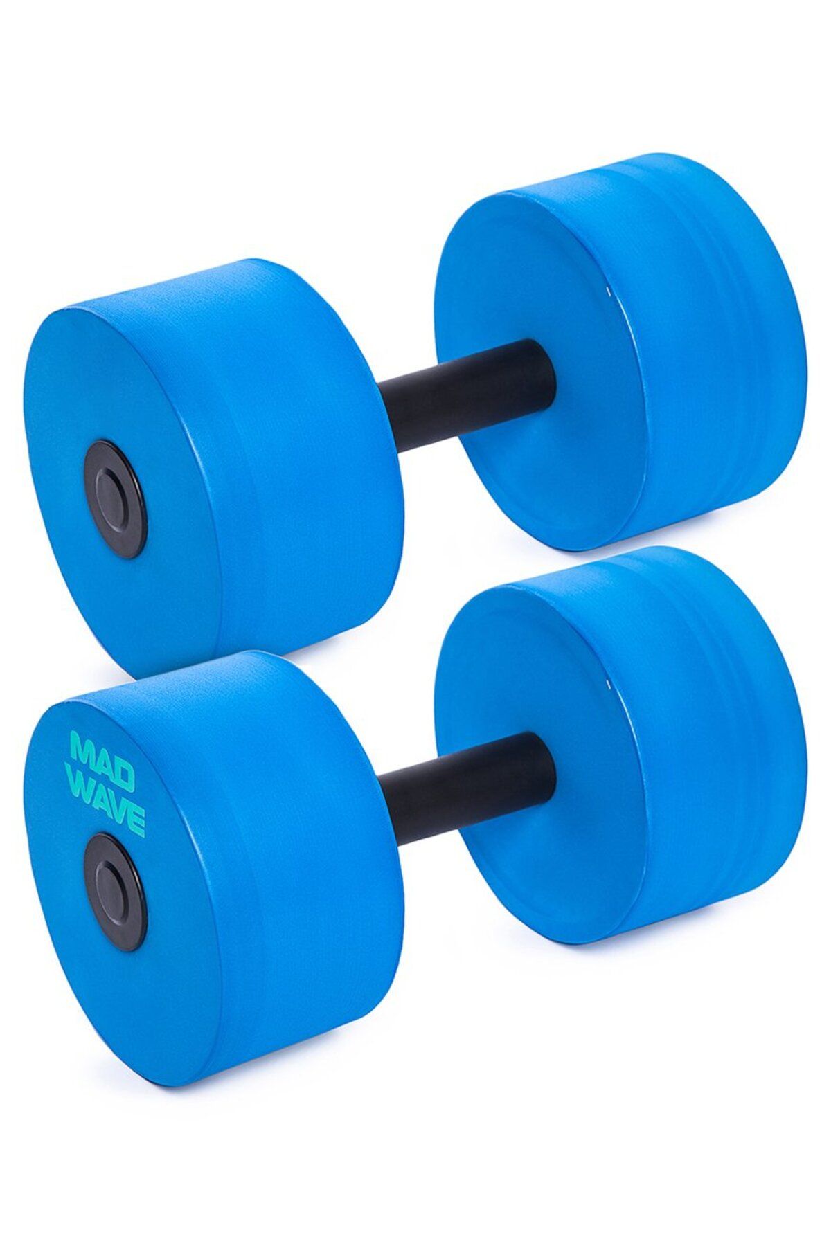 Mad Wave Aqua dumbbells basic round, pair, 15*15*3