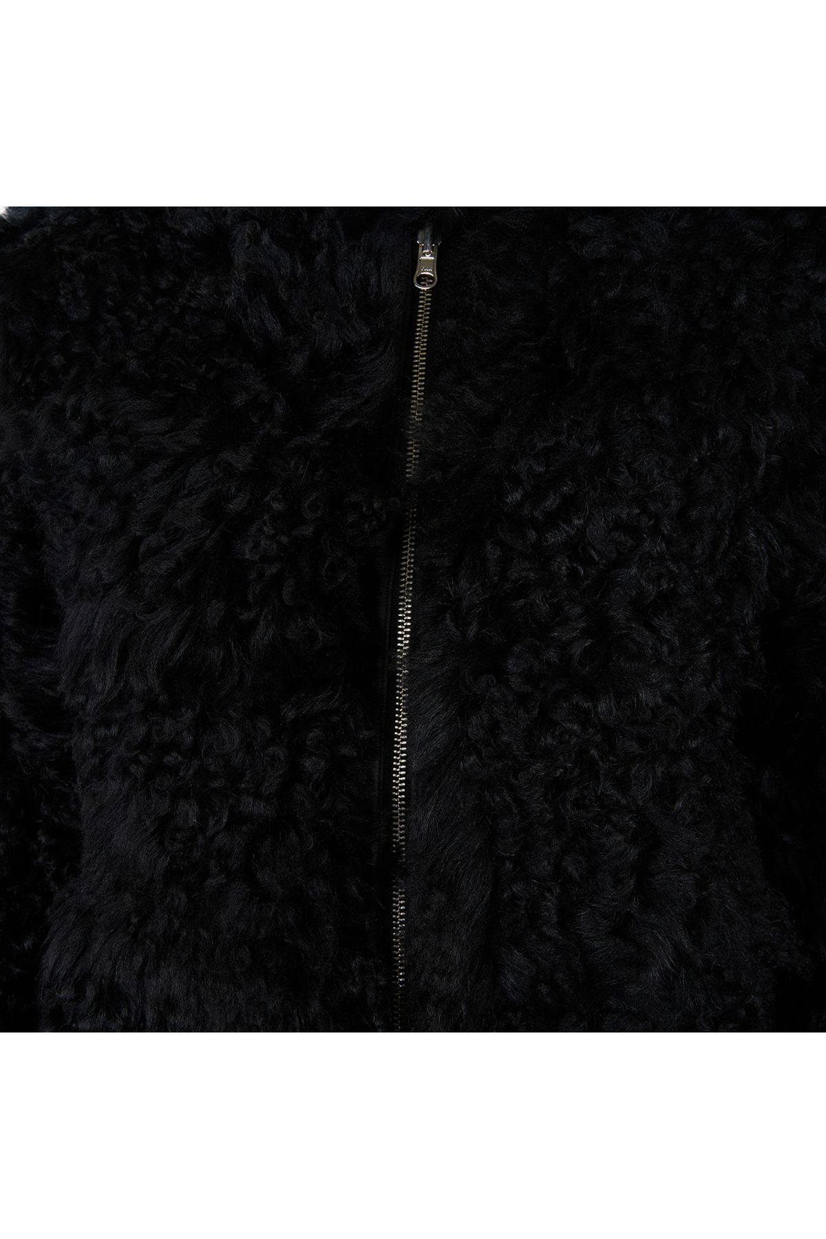 Desa-Sirus Black Women's Double-Sided Fur Jacket 7