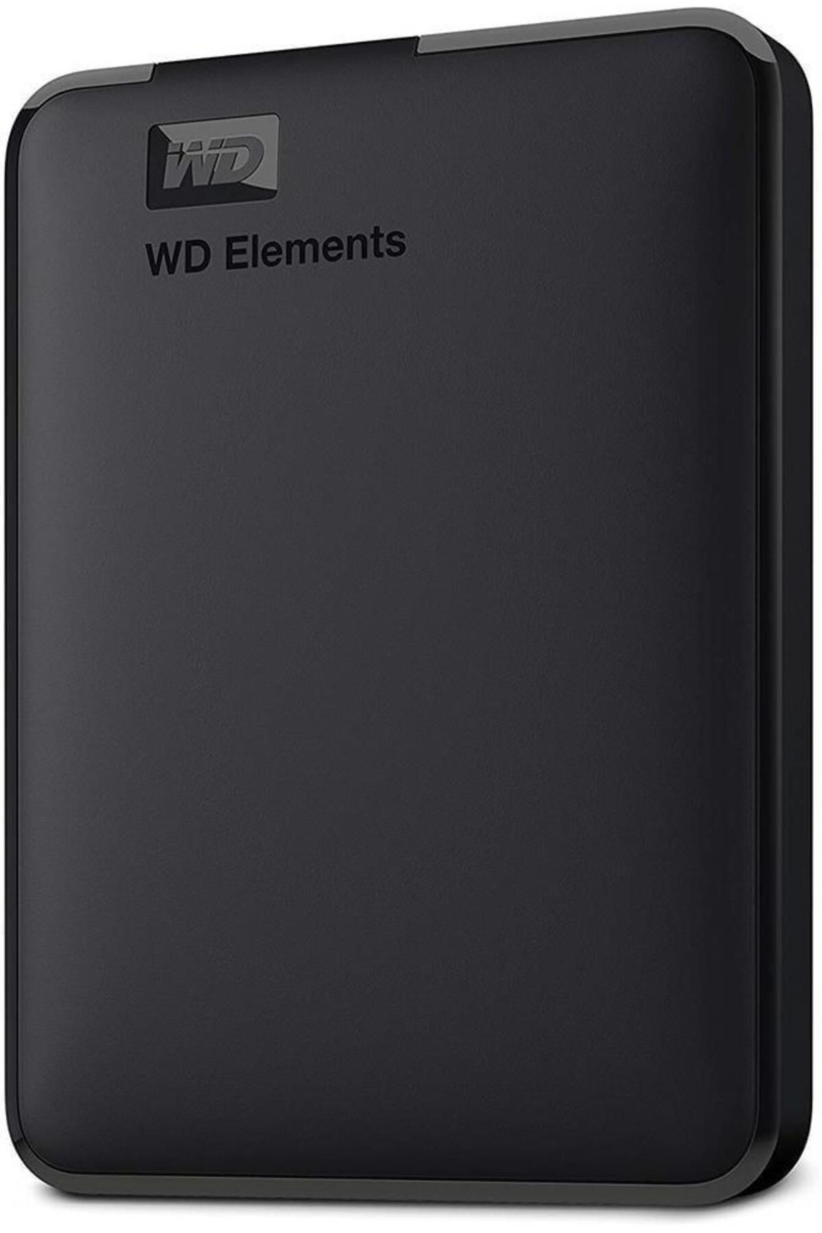 WESTERN DIGITAL WD 5TB Elements Portable External Hard Drive, USB 3.0 - WDBU6Y0050BBK-WESN Harici Harddisk