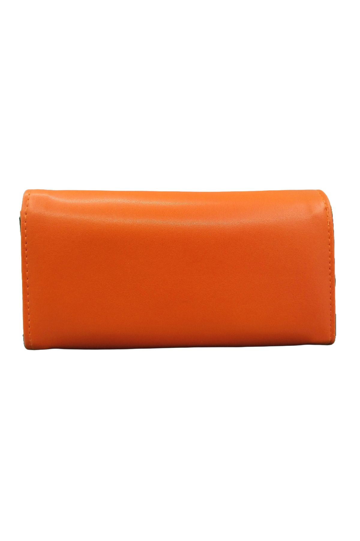 ARONA-Wallet with Orange Clamshell 4