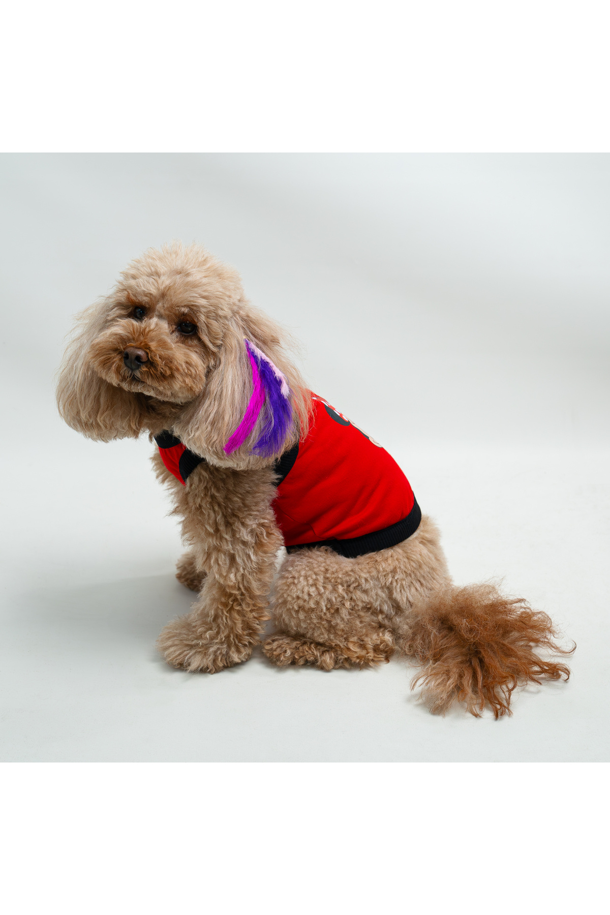 Buddy Store-Cat & Dog Outfit Dresses Undershirt - Ronaldog Printed Red Undershirt 2