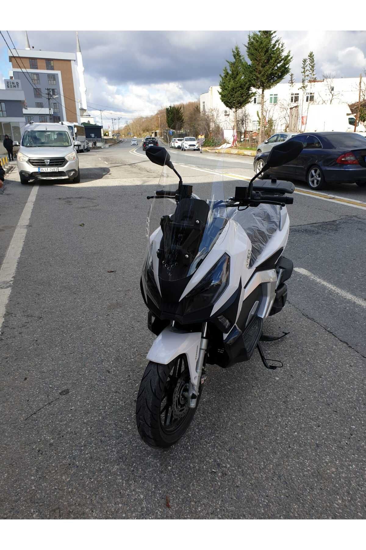 Volta Apec Apx7 Siperlik Ön Cam 2025 Model 68cm şeffaf Renkli 4mm ORTA BOYLU CAM