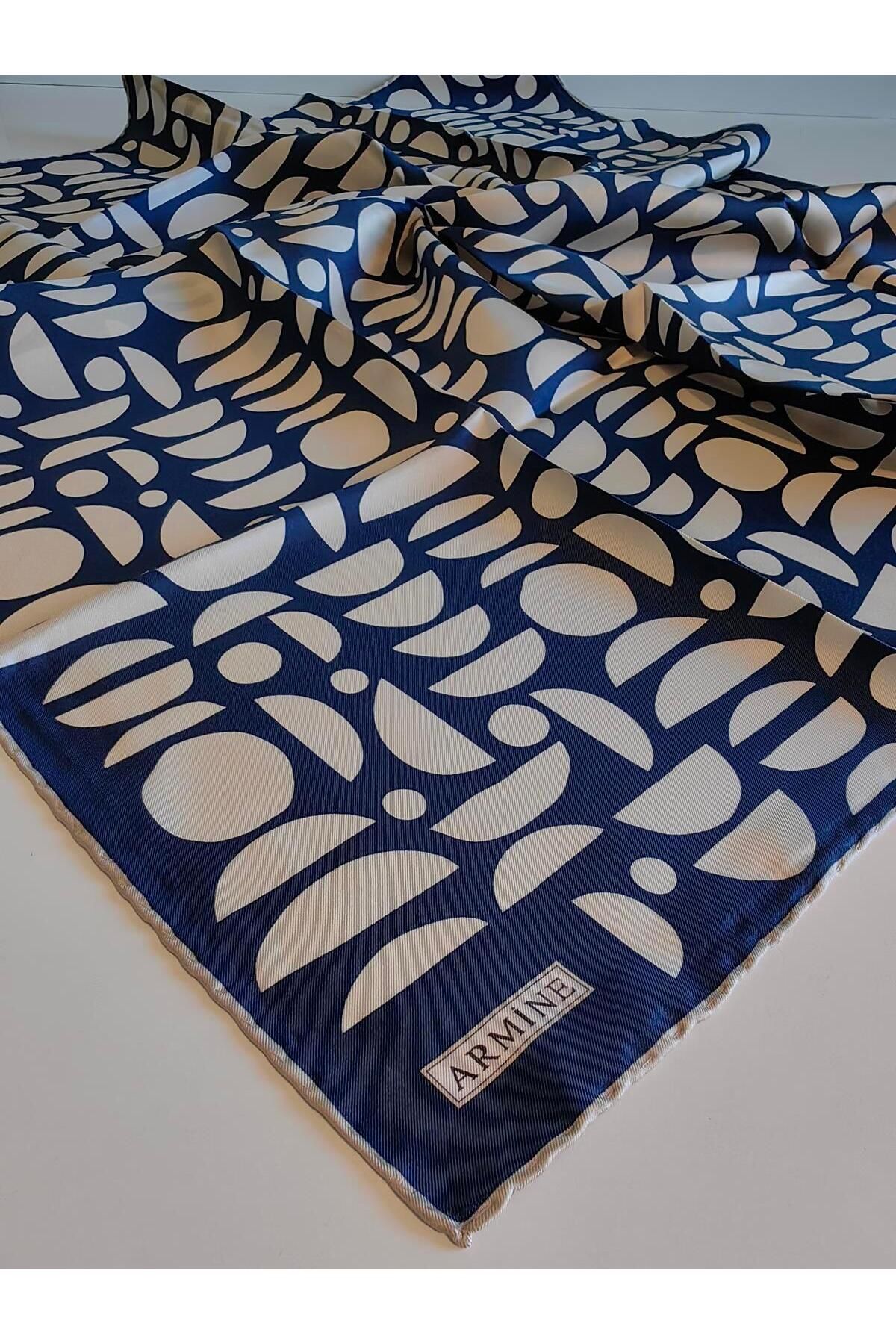 Armine-Armine Twill Silk Scarf 2024 Summer Season 9174D02-81 2