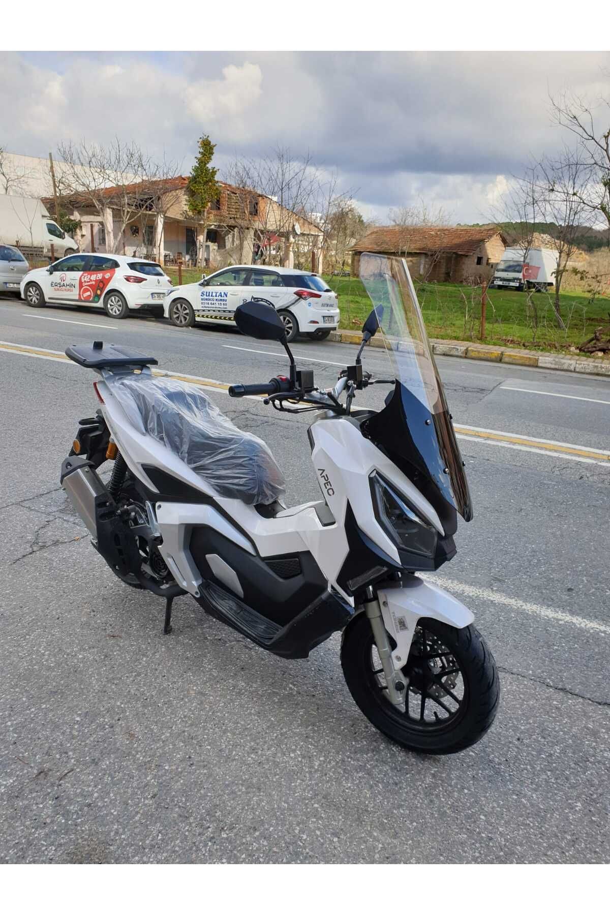 Volta Apec Apx7 Siperlik Ön Cam 2025 Model 78cm şeffaf Renkli 4mm UZUN CAM