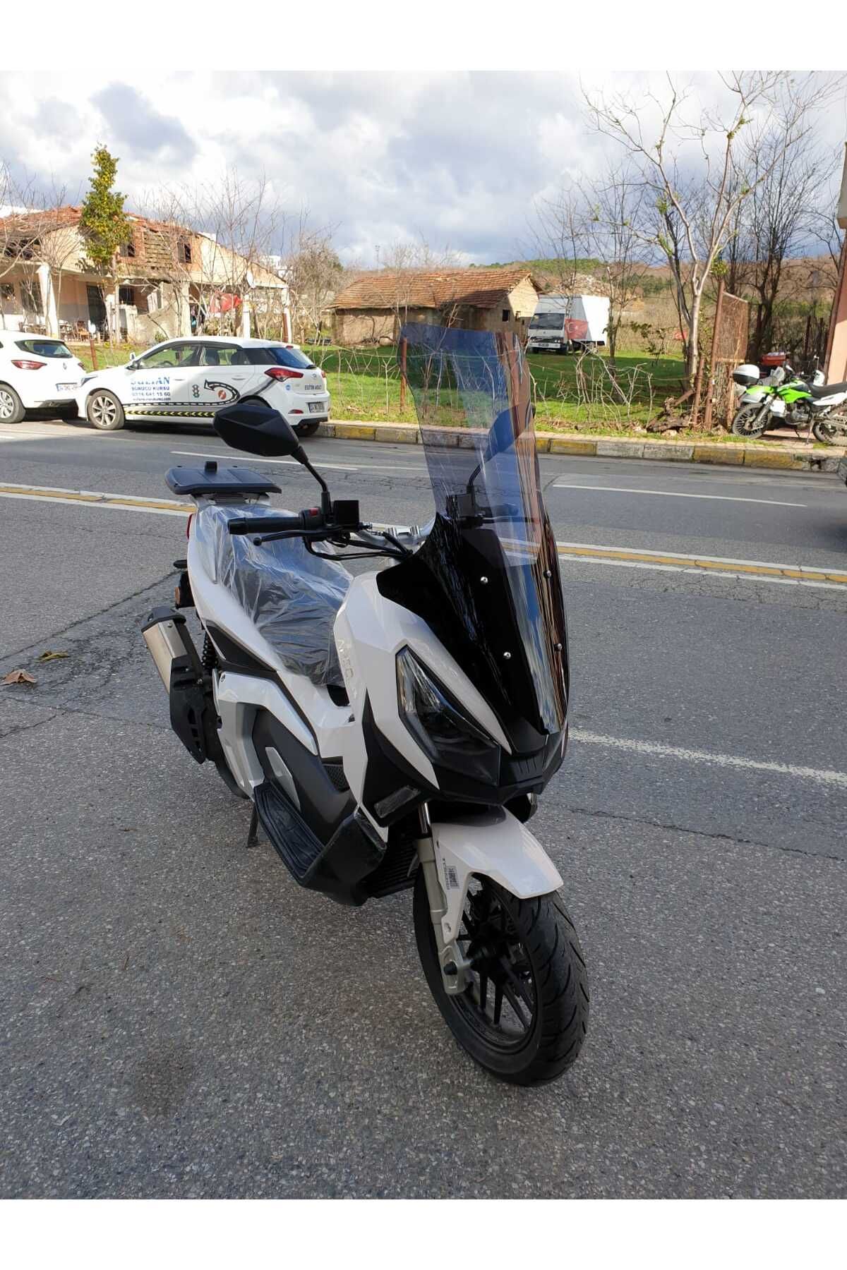 Volta Apec Apx7 Siperlik Ön Cam 2025 Model 78cm Füme Renkli 4mm UZUN CAM