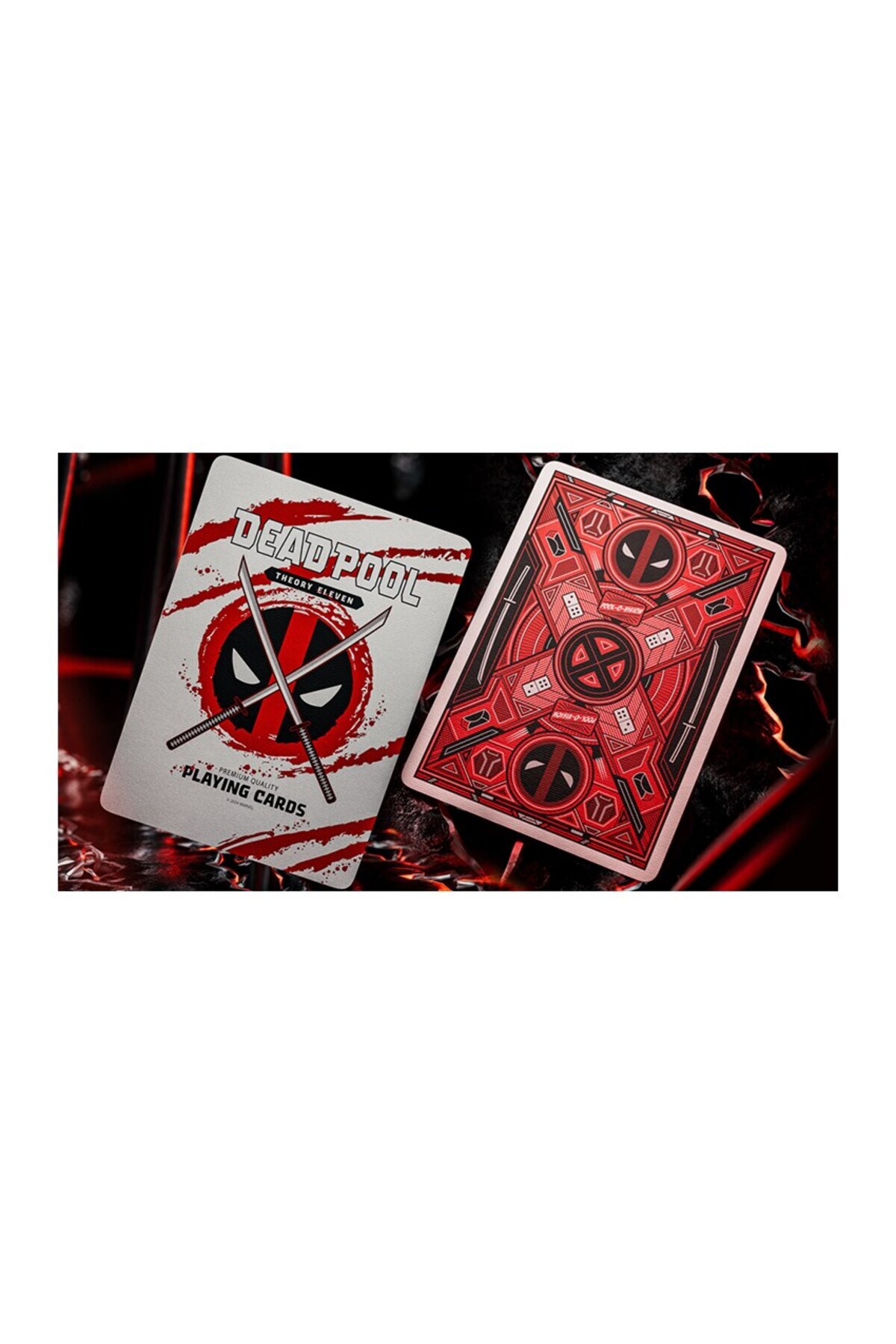 OyuncaklarÜlkesi Theory11 Deadpool Premium Oyun Kağıdı Limited
