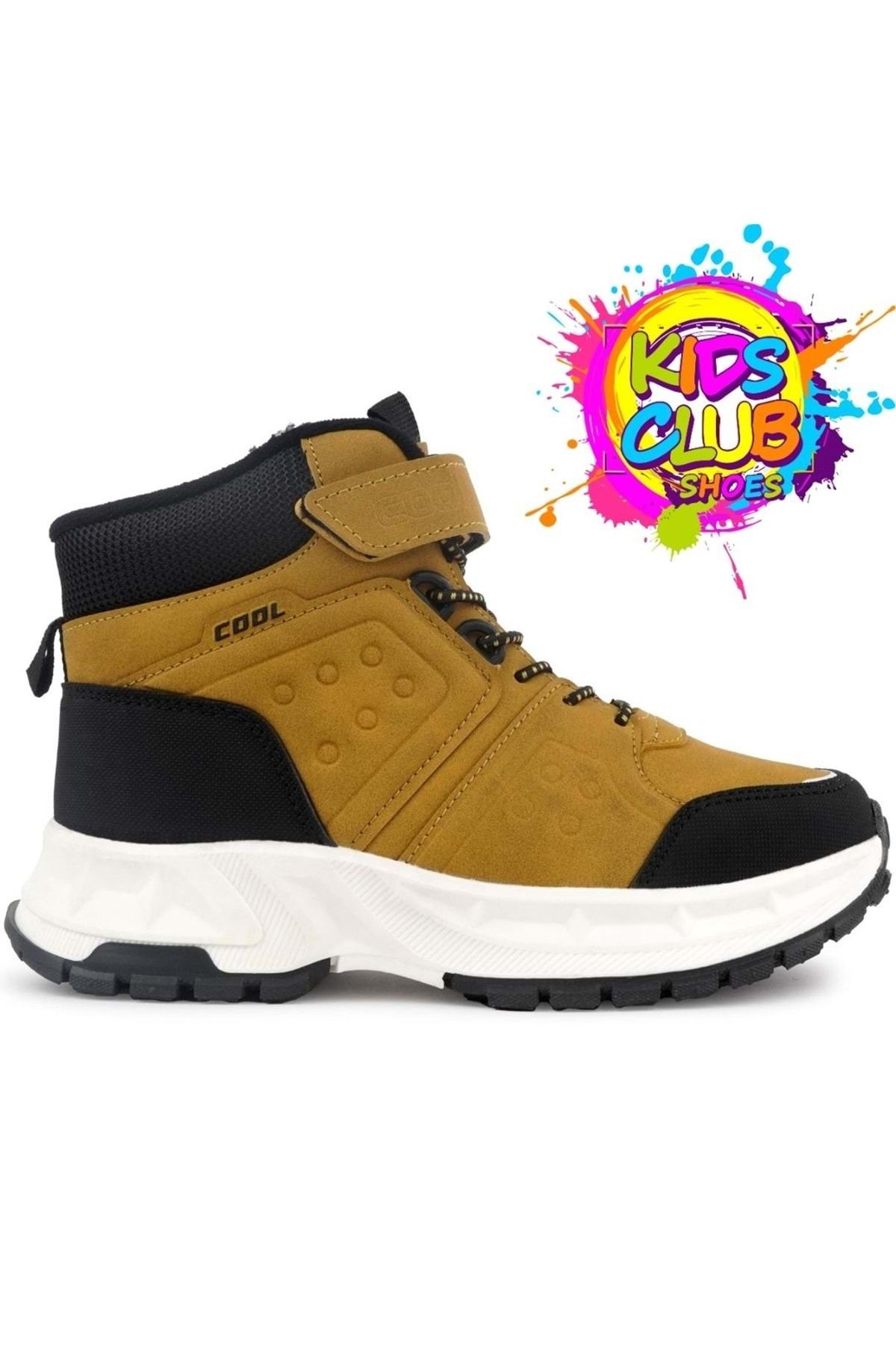 Kids Club Shoes Ghete Pentru Copii Cool Harvey Unisex - Talpă Ortopedică Anti-alunecare, Galben Unisex - 31
