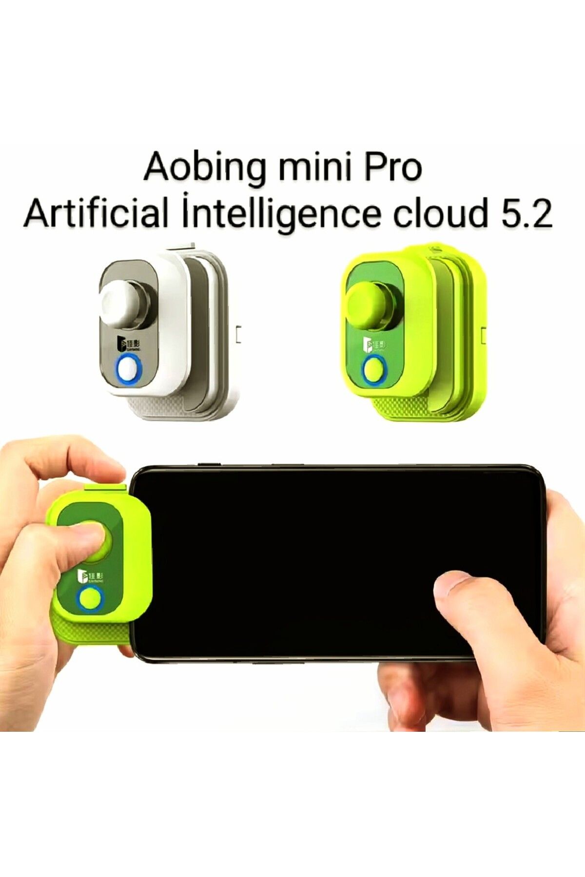 Lingzha-لوحة ألعاب Aobing Mini Pro للعب يدويًا من خلال دعم الذكاء الاصطناعي بلوتوث Pubg Smart Macro 2