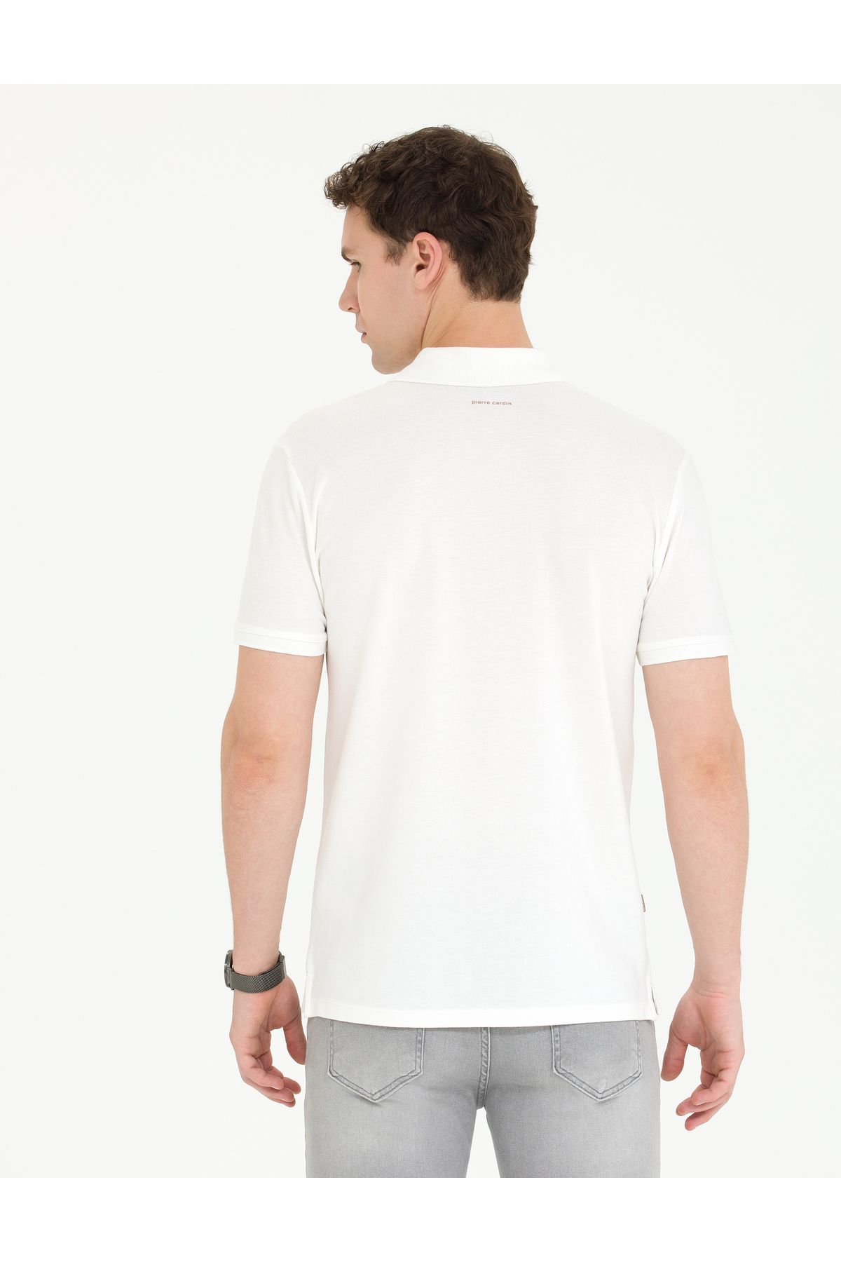 Pierre Cardin-Μπλουζάκι Mink Color Slim Fit - 50276296-VR052 5