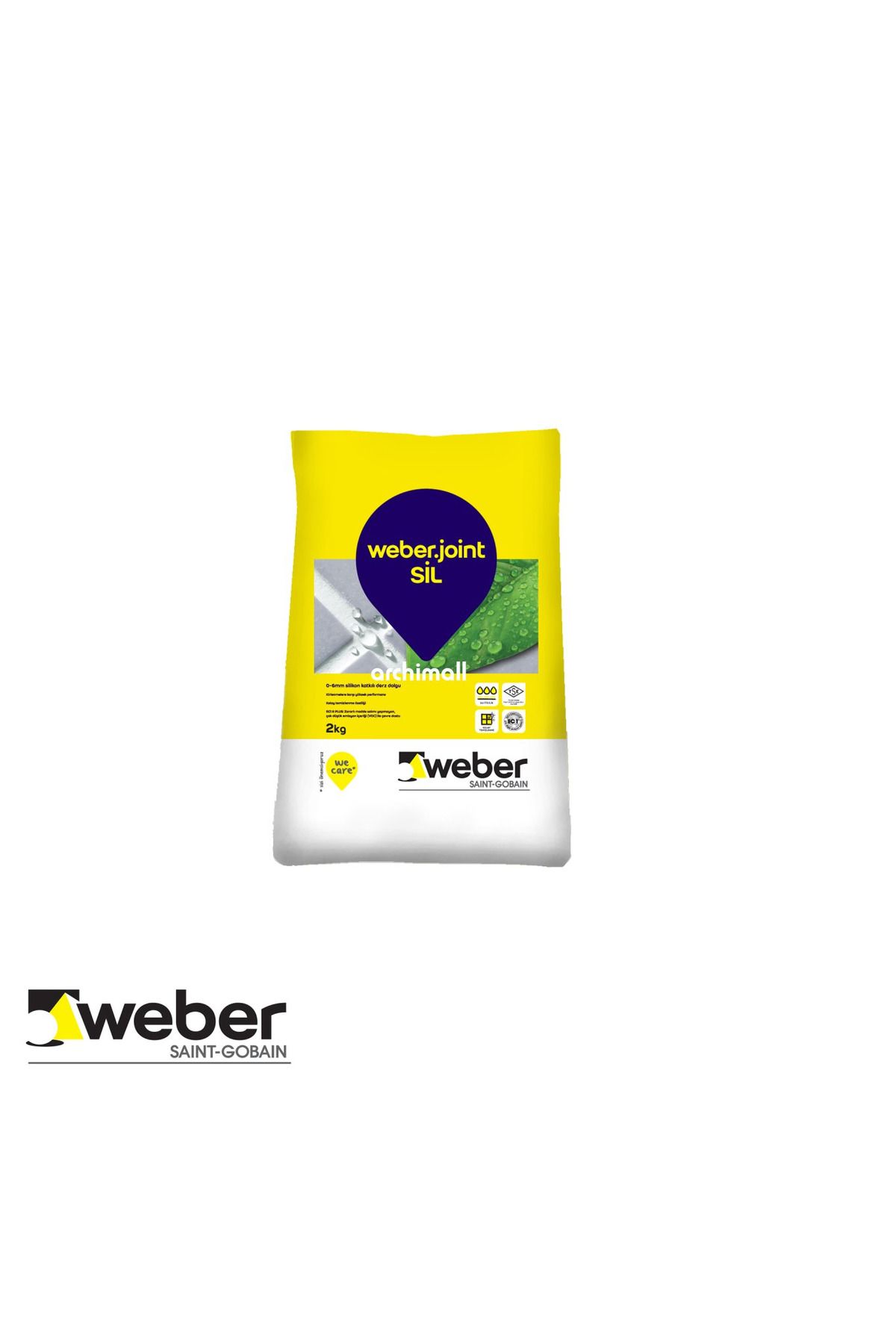 WEBER Jointsil Derz Dolgusu 2 Kg Beyaz