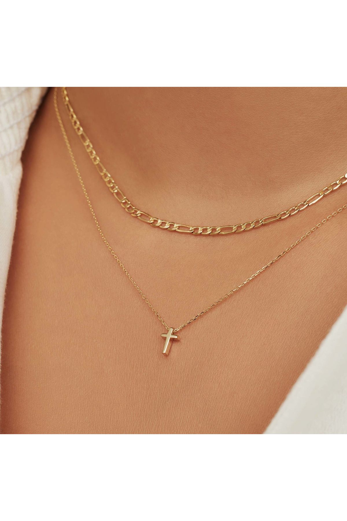 Isabel Bernard-Cadeau D'isabel 14 Karat | Gold Halskette Und Armband Geschenksets Ib90091 4