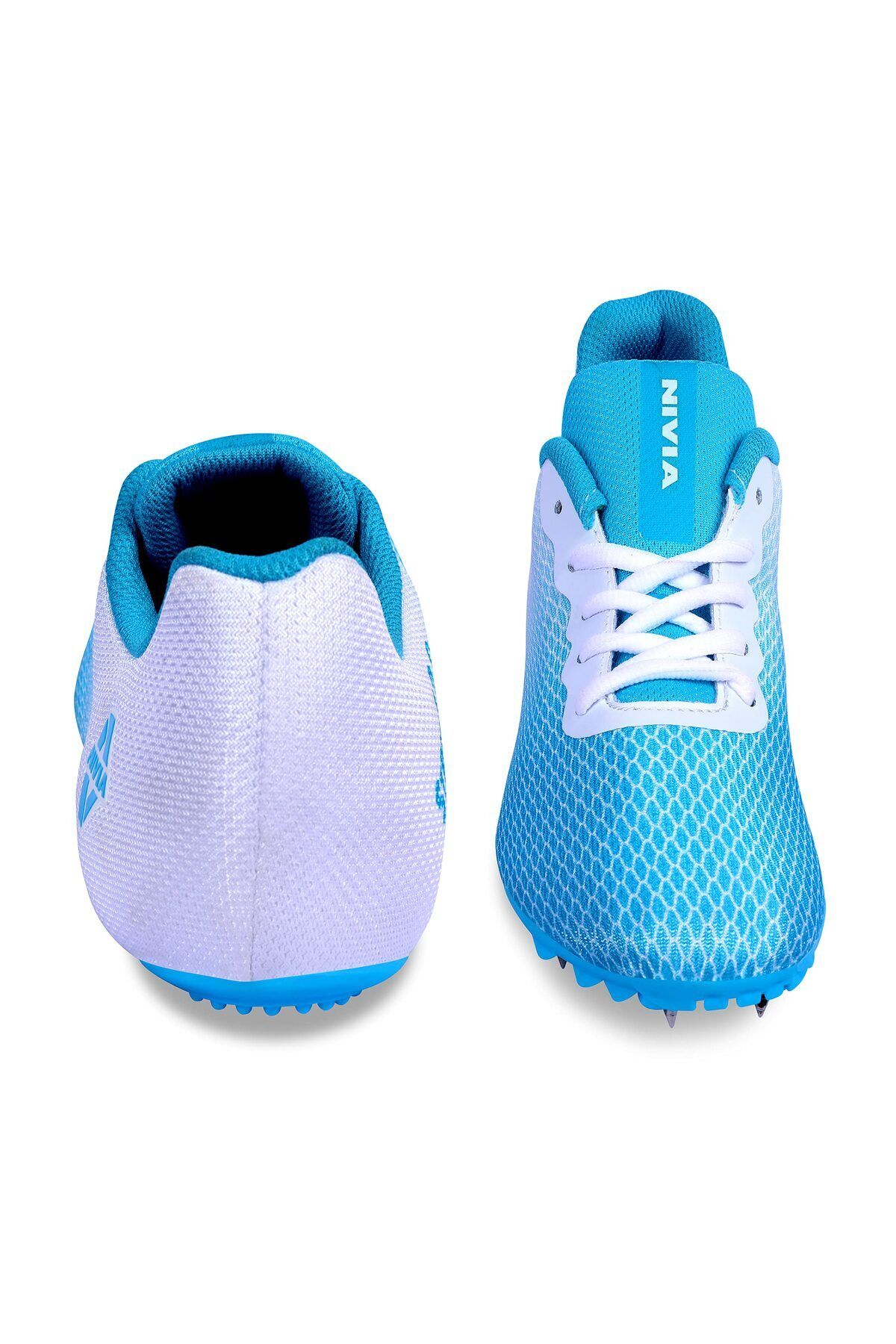 Nivia-Running Spikes Strider 2.0 | Blue | Size 10 | Fast, Comfortable Running Spikes For Men 6