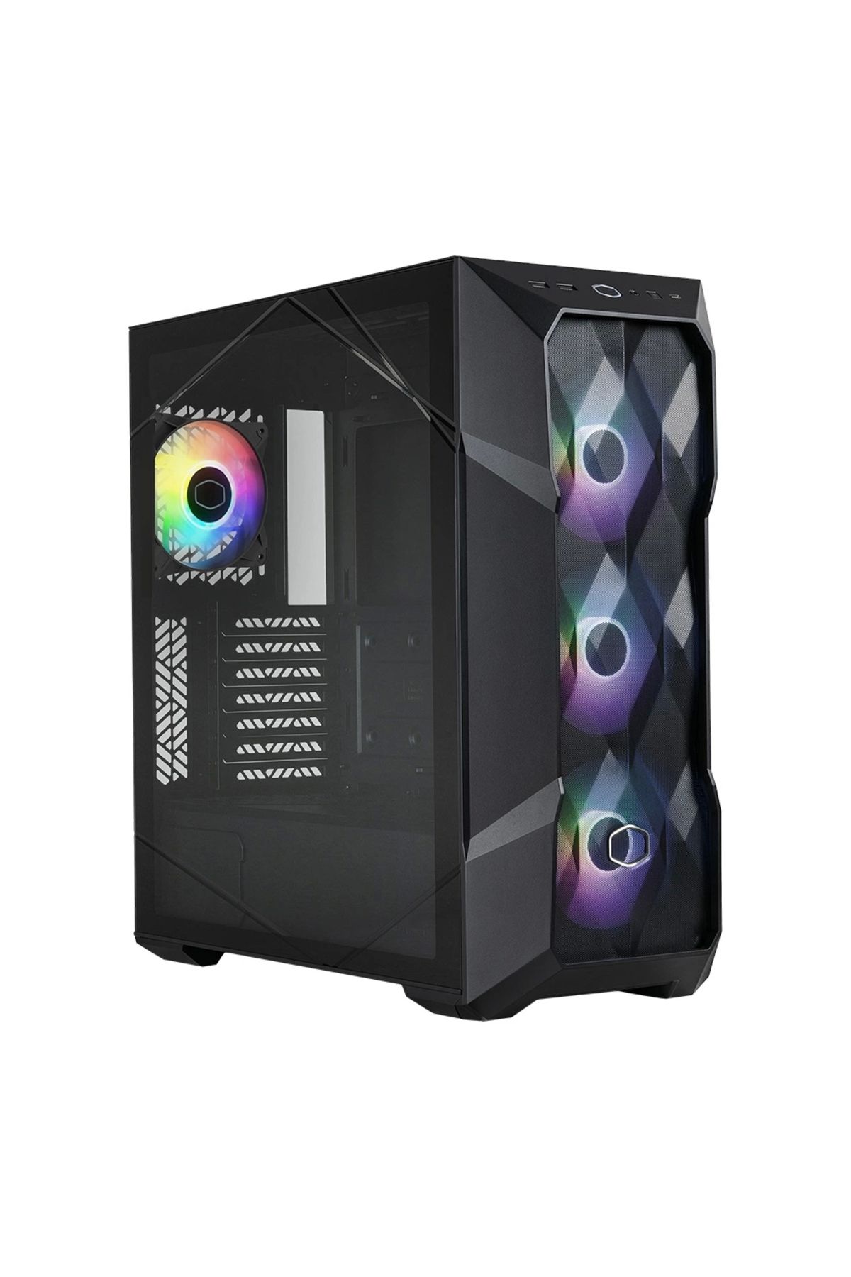 Cooler Master Masterbox Td500 V2 Siyah Argb Usb 3.2 Tempered Glass Atx Mid Tower Kasa