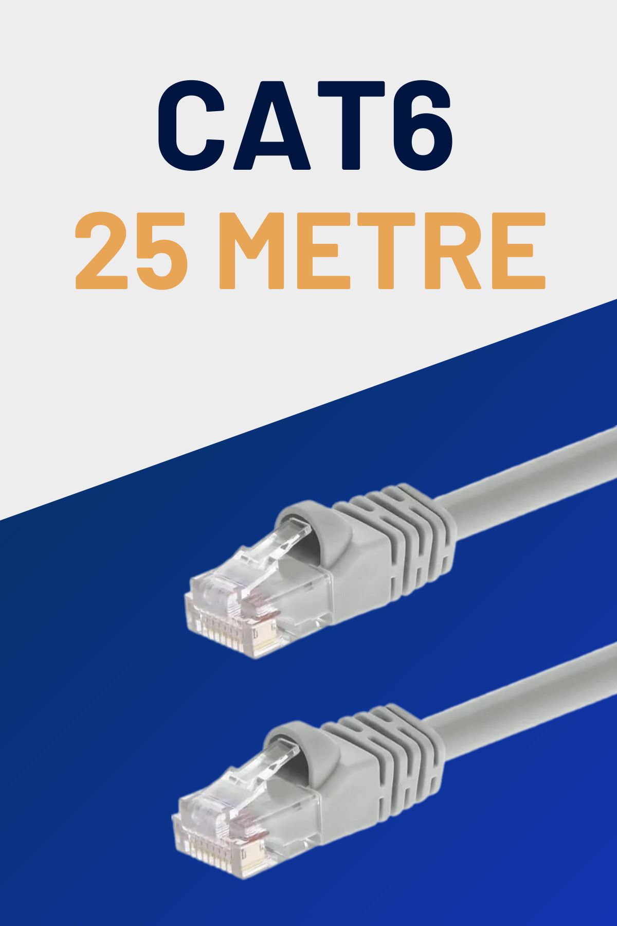 SAMTRA CAT6 25 metre LAN Ethernet Kablo RJ45 23AWG