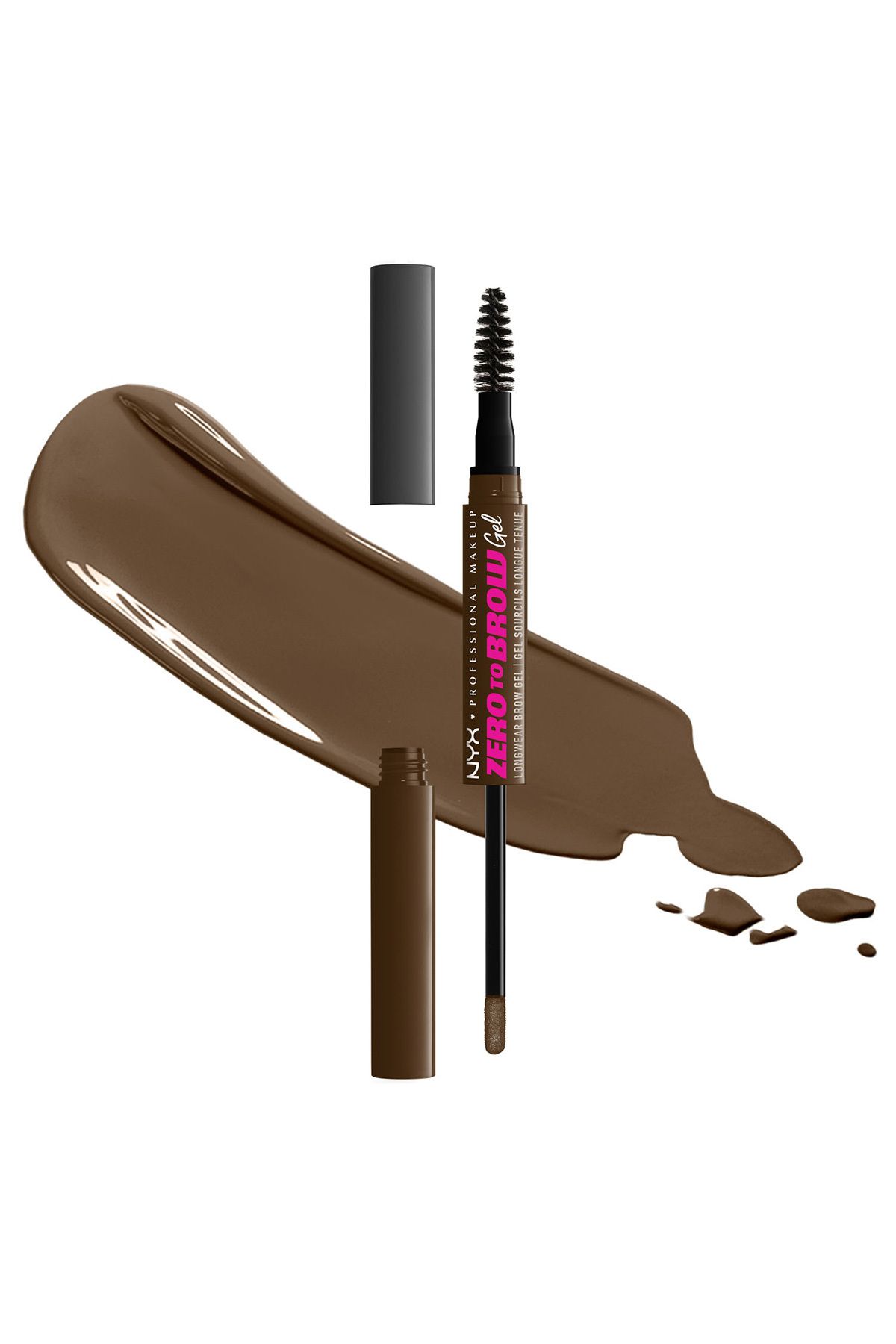 NYX Professional Makeup-| Zero to Brow 06, Chocolate 1