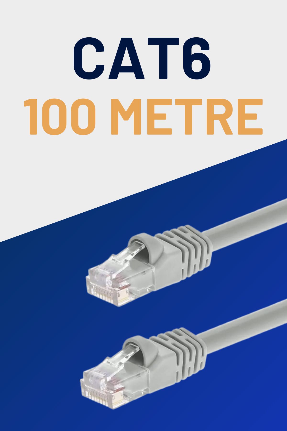 SAMTRA CAT6 100 metre LAN Ethernet Kablo RJ45 23AWG