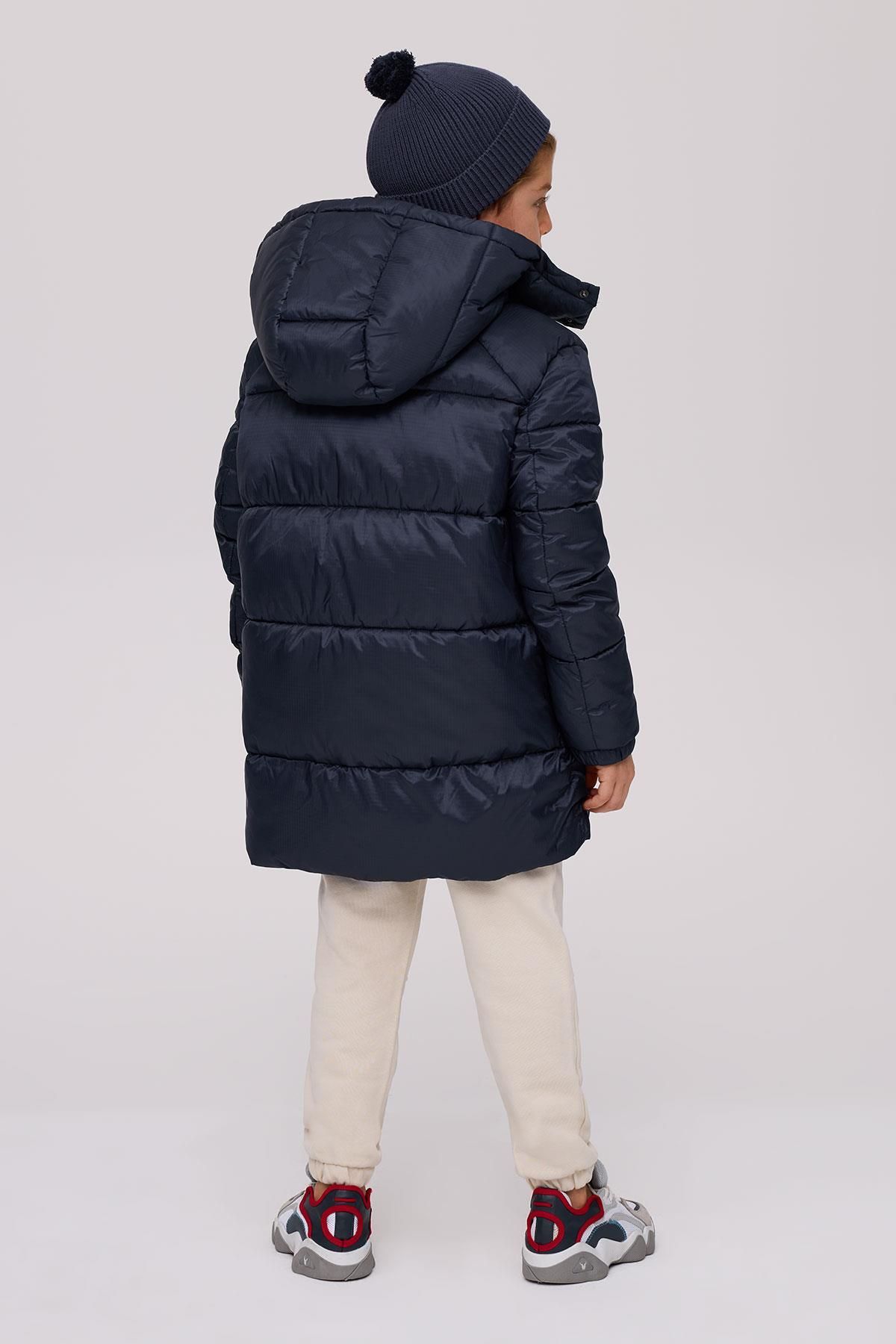 Bikkembergs-Palton albastru bleumarin pentru băiat Bg Store 4
