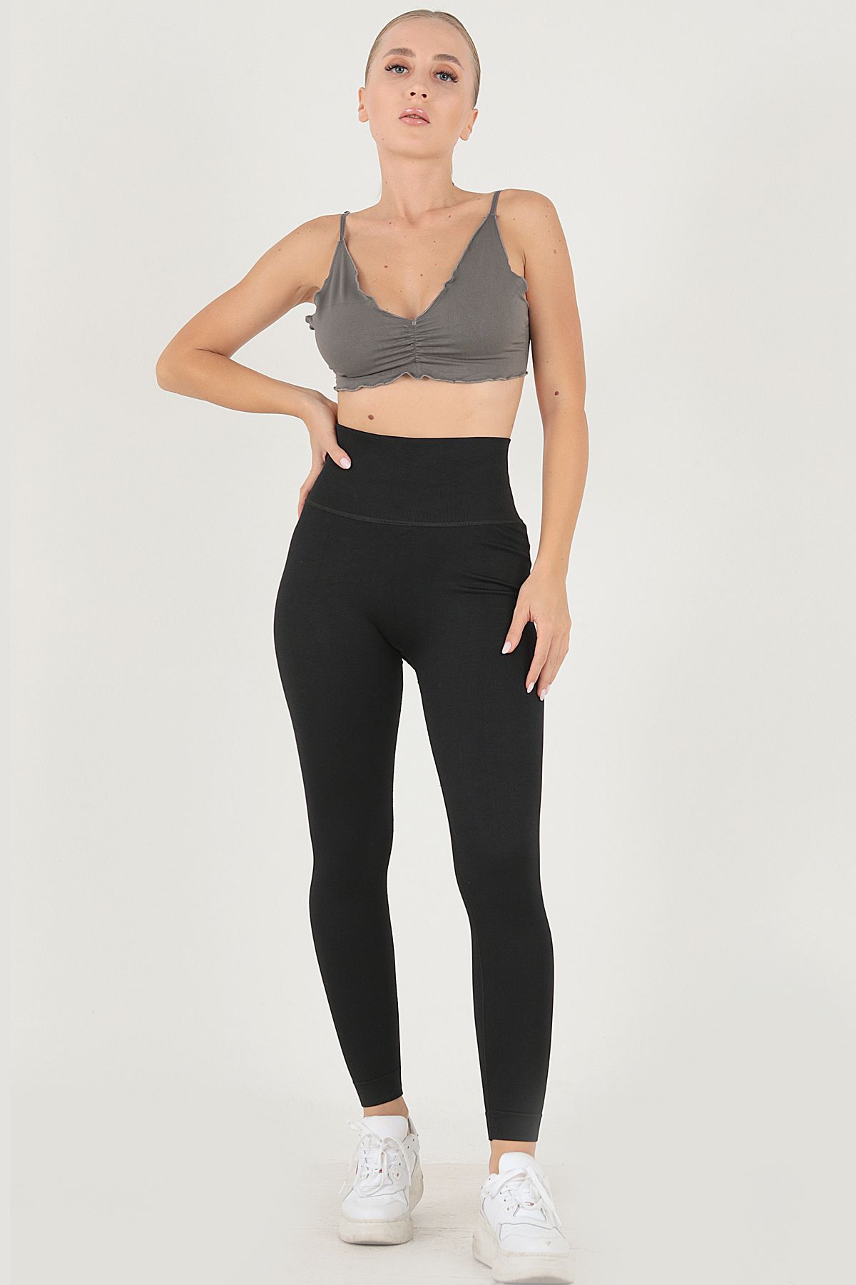 Doremi Seamless Yüksek Bel Kadın Spor Tayt