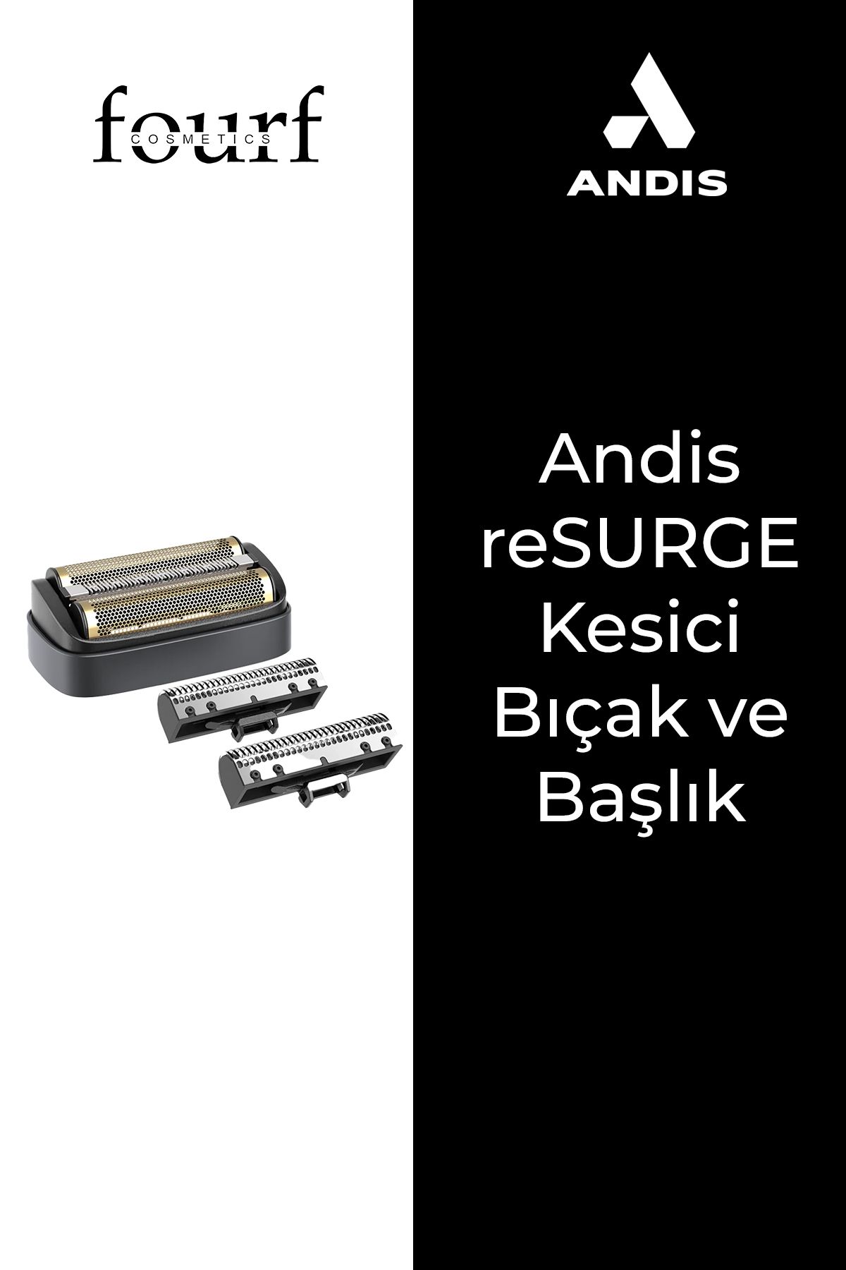 Andis Resurge Kesici Bıçak Ve Başlık 17330