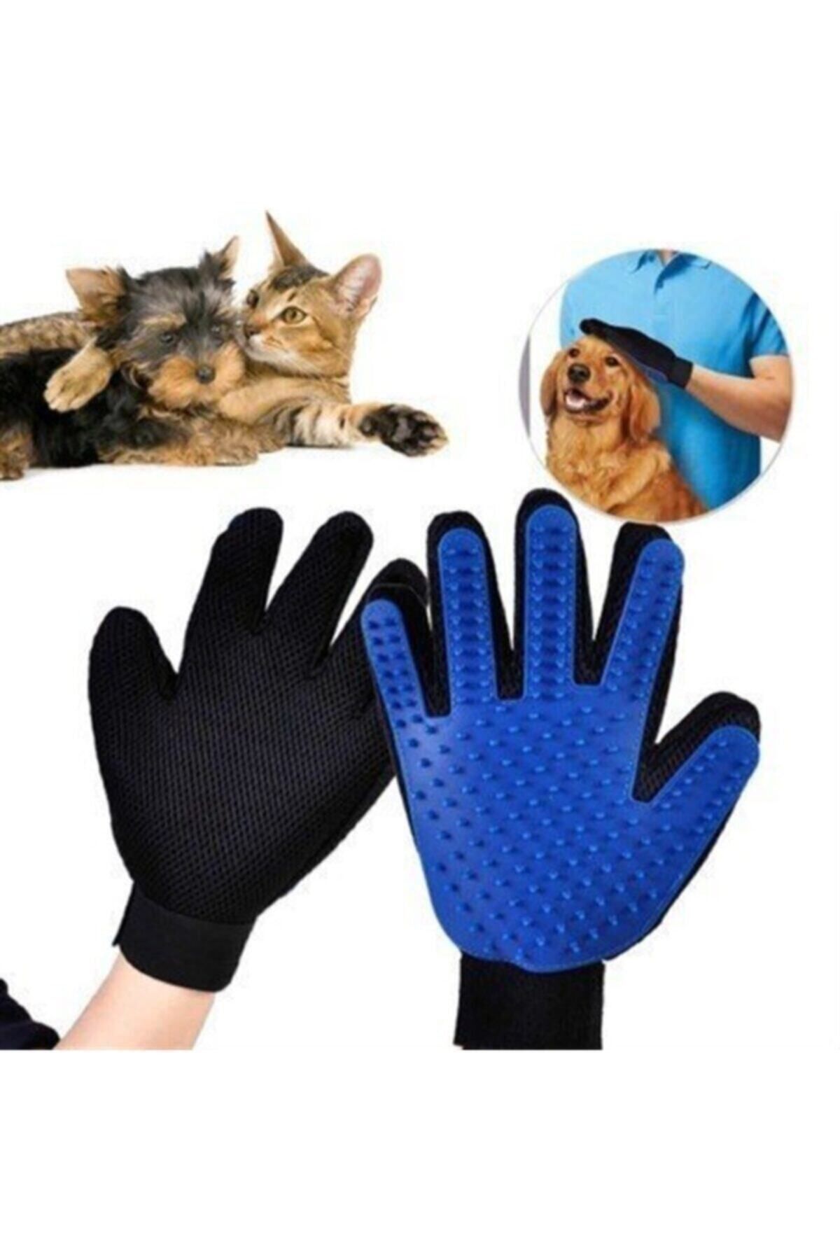 teknotrust Kedi ve köpek tüy toplama eldiveni, pratik ve hijyenik temizlik sağlar.