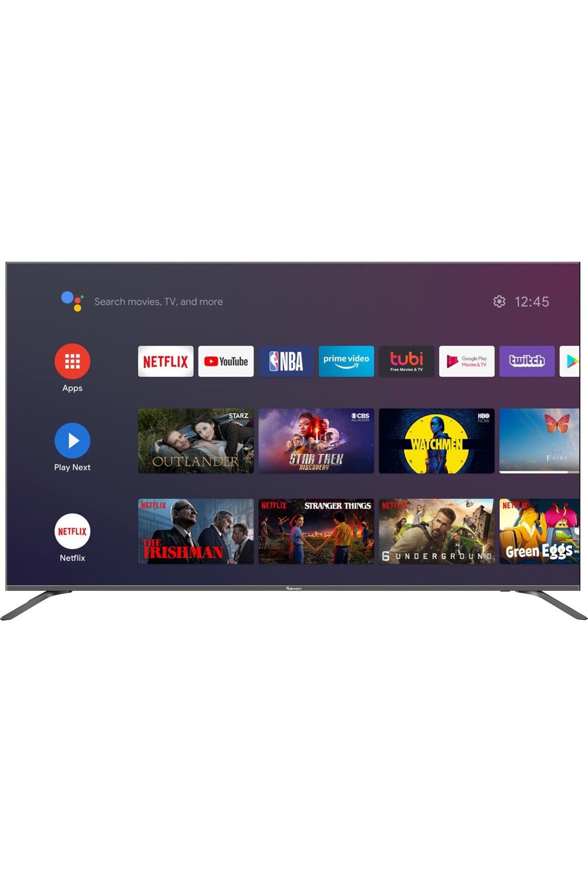 Wismann 75" 190 Ekran Uydu Alıcılı 4K Ultra HD Android Smart LED TV 75WS8503