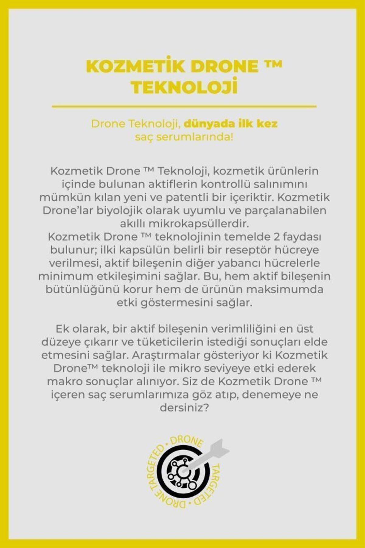 The Fair the fair. Drone-targeted Keratin Kırılma Karşıtı Vegan Saç Serum %1 Hyalufiller Drone Keratin 50 ml-3