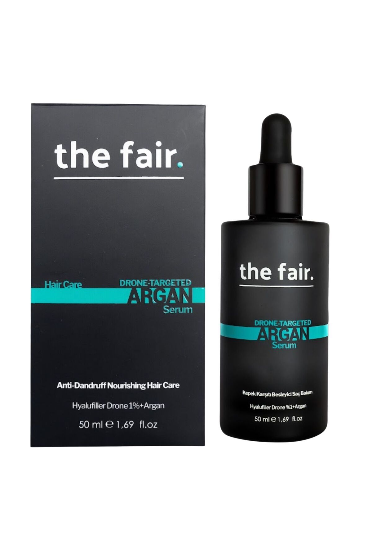 The Fair the fair. Drone-targeted Argan Besleyici Vegan Saç Serumu %1 Hyalufiller Drone Argan 50 ml-7