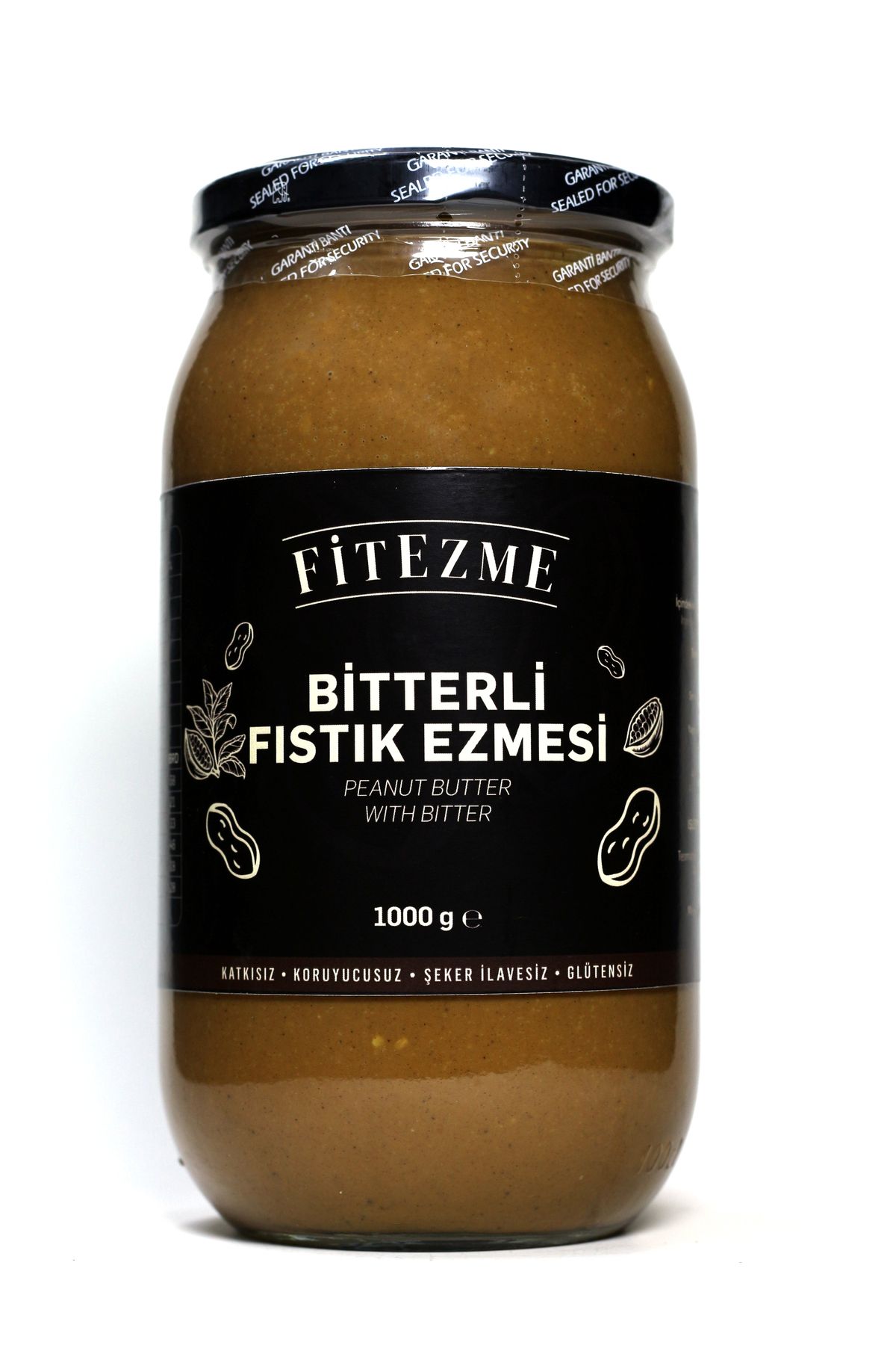 fitezme Bitterli Fıstık Ezmesi ( Yer Fıstığı ) 1000g