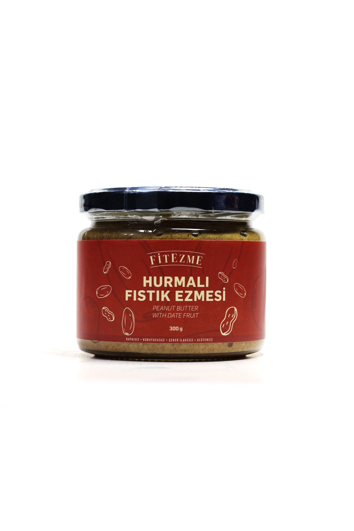 fitezme Hurmalı Fıstık Ezmesi ( Yer Fıstığı ) 300g