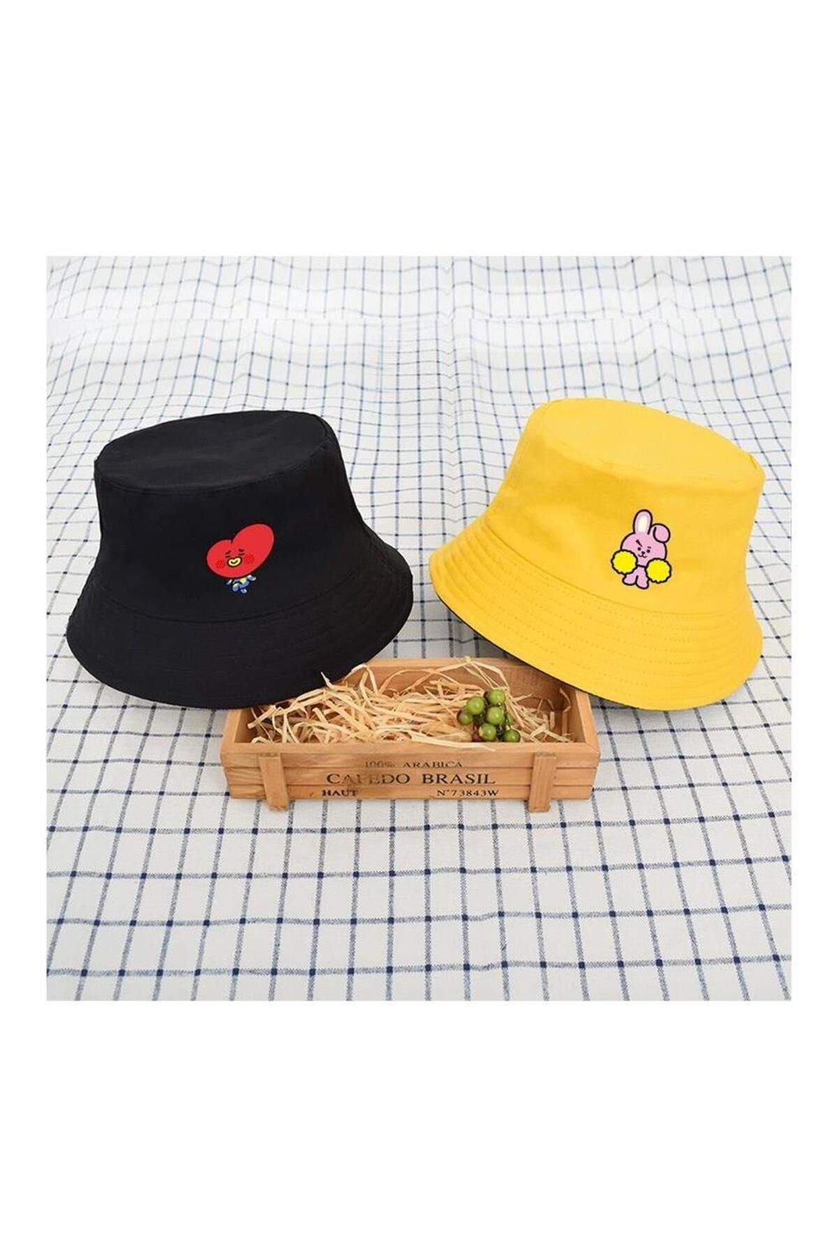 Karakedi Bt21 Tata Bucket Şapka