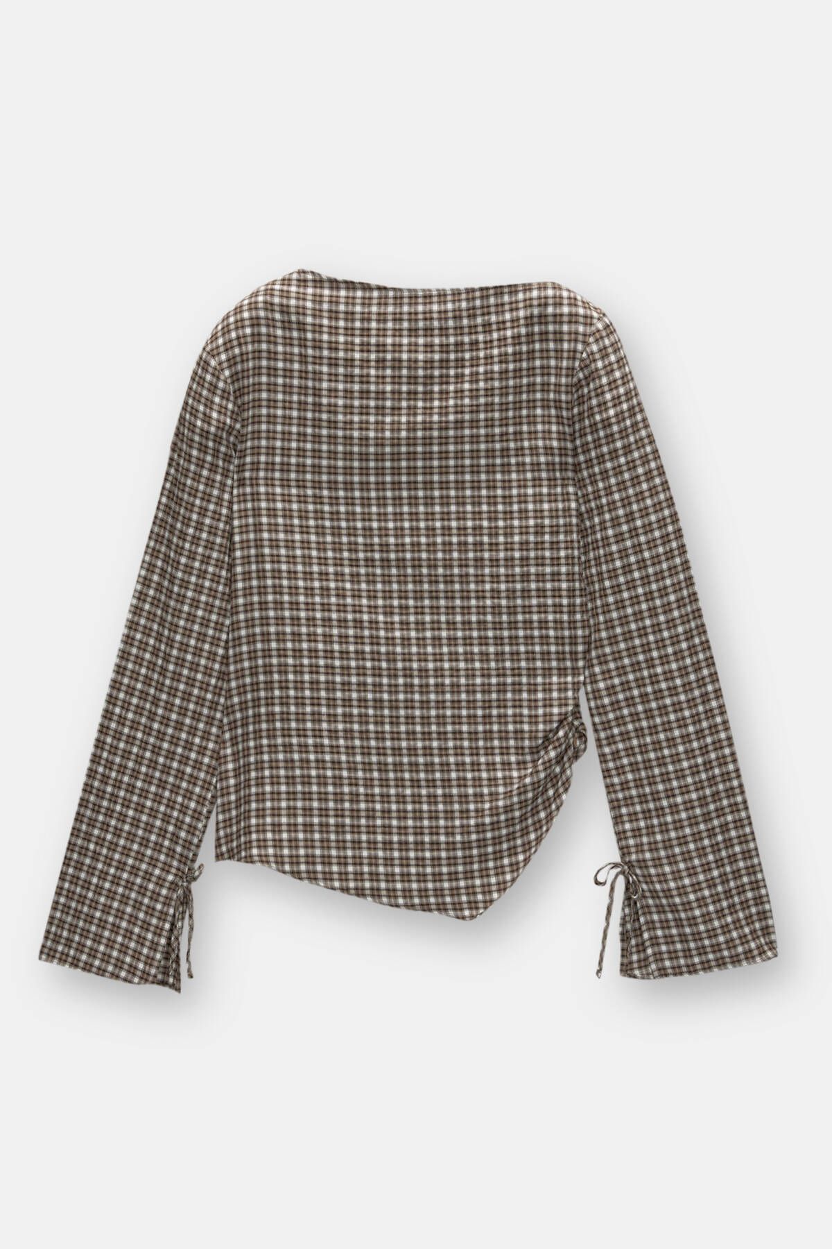 بلوز Pull & Bear Checked