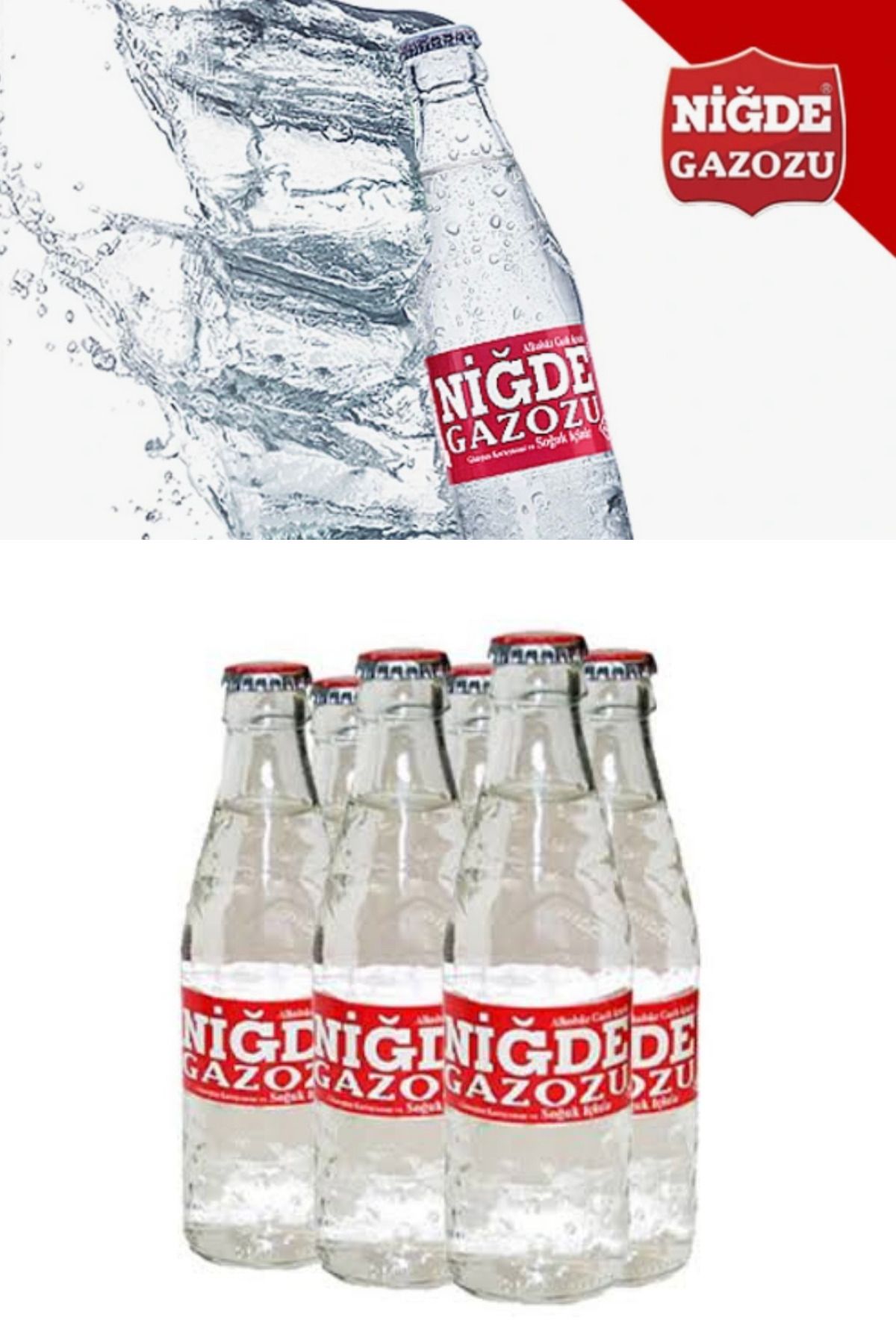 Niğde Efsane Gazozu 250 ml x 6 Adet