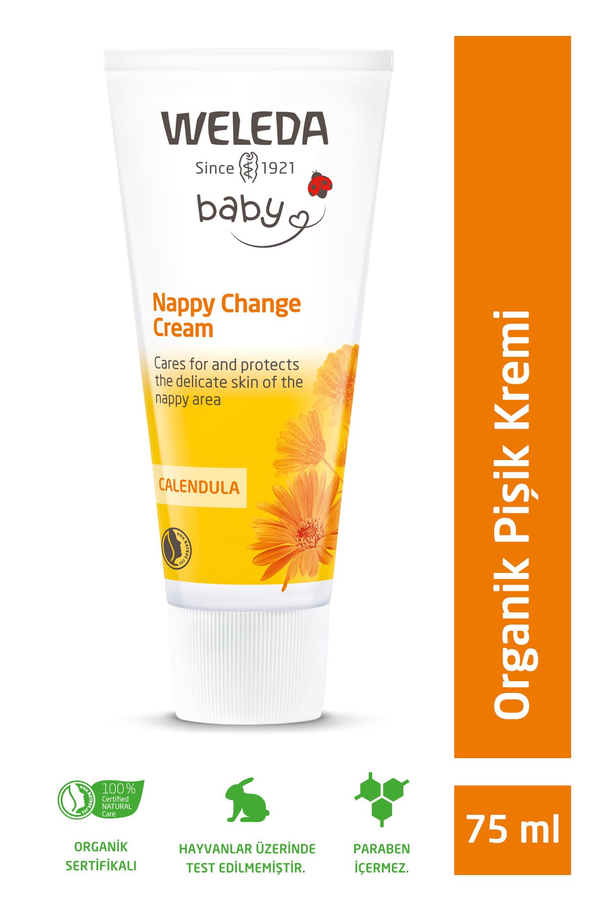 Weleda Calendula Organik Pişik Kremi 75 ml