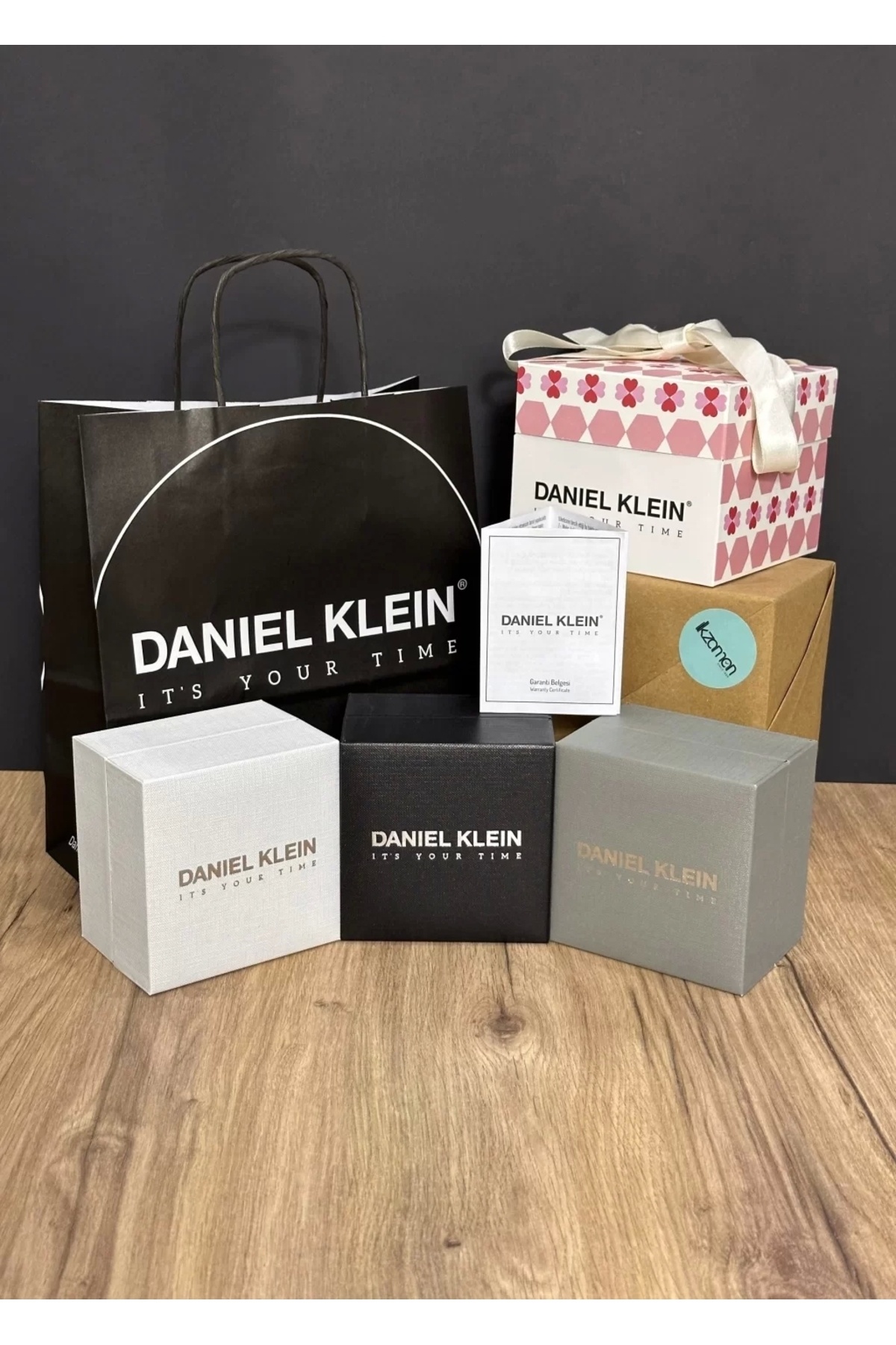 Daniel Klein Orijinal 2 Yıl Garantili Su Geçirmez Çelik Kordon Fonksiyonlu Erkek Kol Saati görsel 4