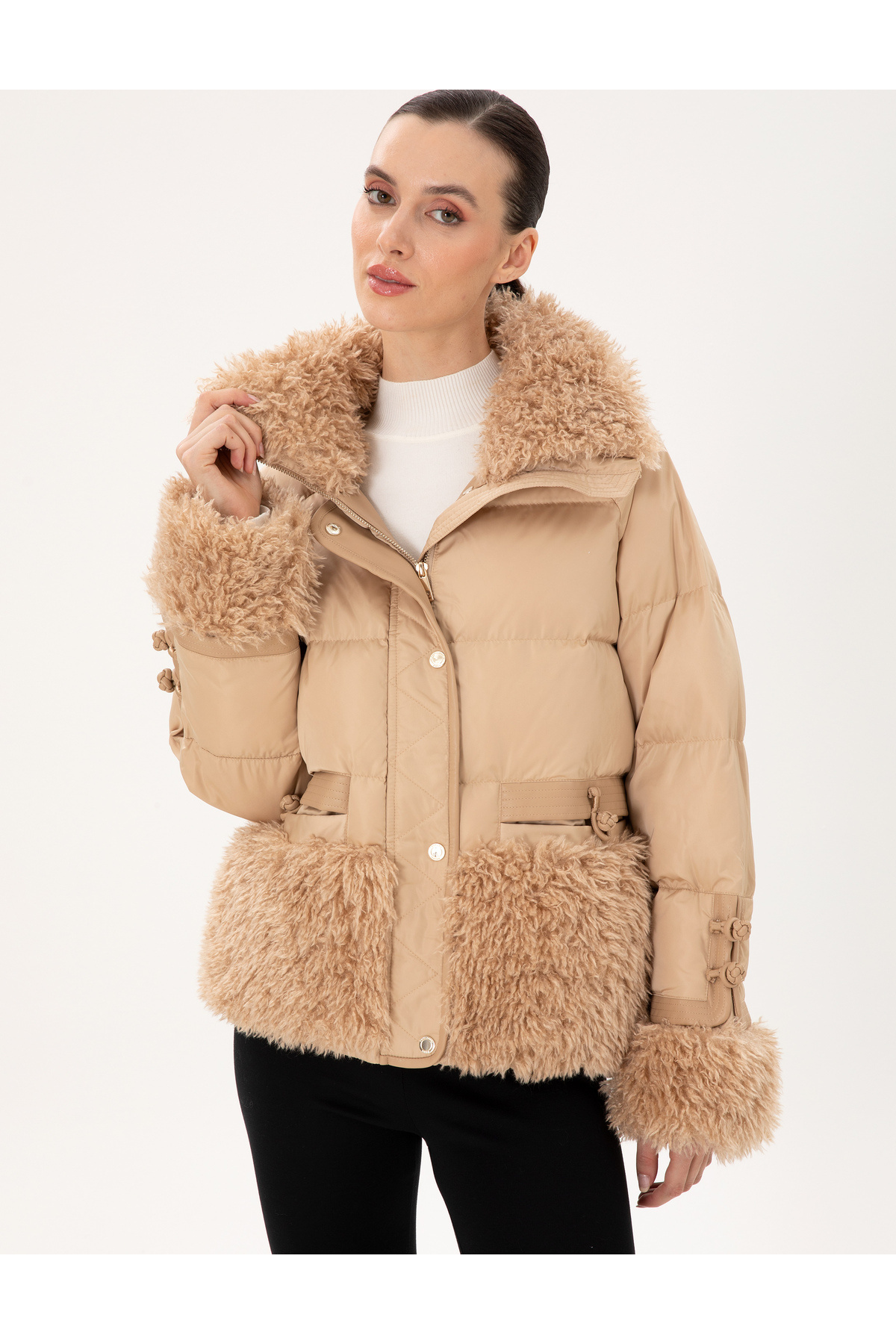 Pierre Cardin Bej Comfort Fit Mont 50290340-VR011 görsel 3