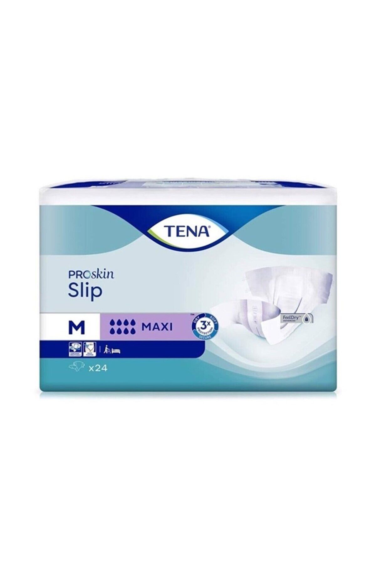 TENA Sli?p Maxi? 8 Damla Medi?um 24 Lü 3x24  72 Adet