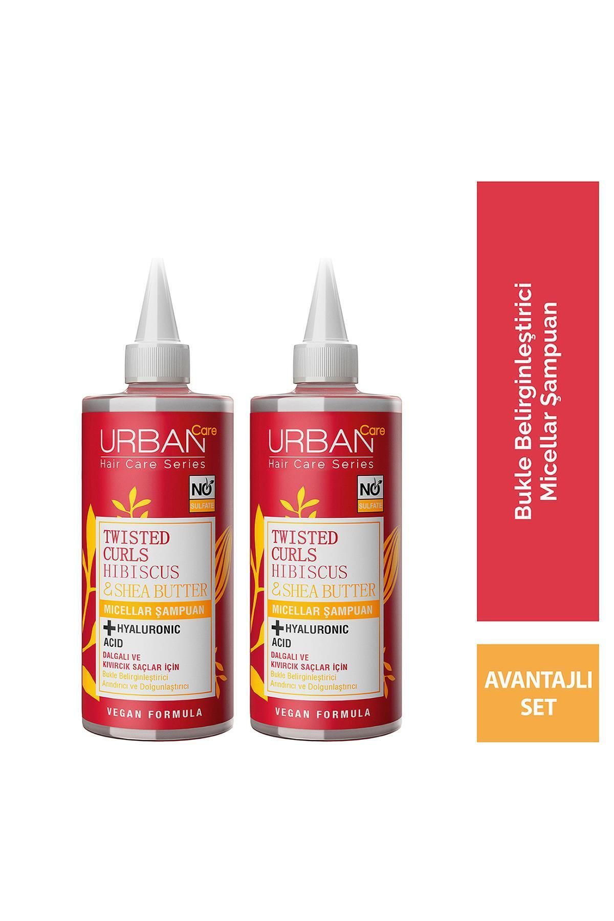 Urban Care Dogal Parlaklık Zenginleştirilmiş Şampuan Dalgalı Saçlara Özel Micellar X2 340 ml S.GÜZELLİK