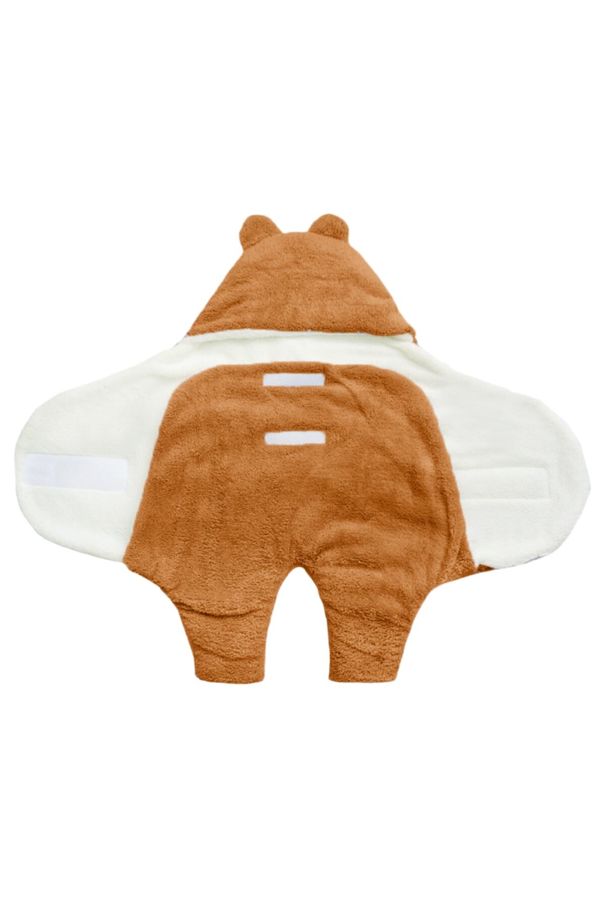 Owli Bebek Kışlık Dış Kundak Mocha fotoğrafı 3 (önizleme)