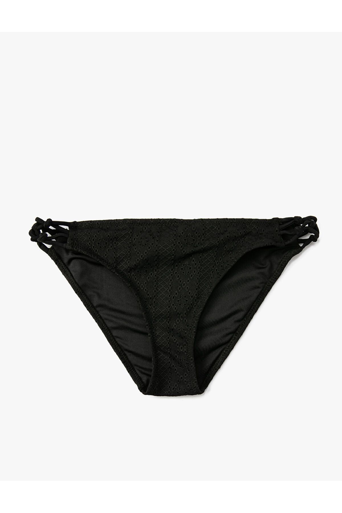 Koton Dół Od Bikini Z Haftem W Kształcie Muszelki Z Bocznymi Lamówkami Normalna Talia Kobieta - 34