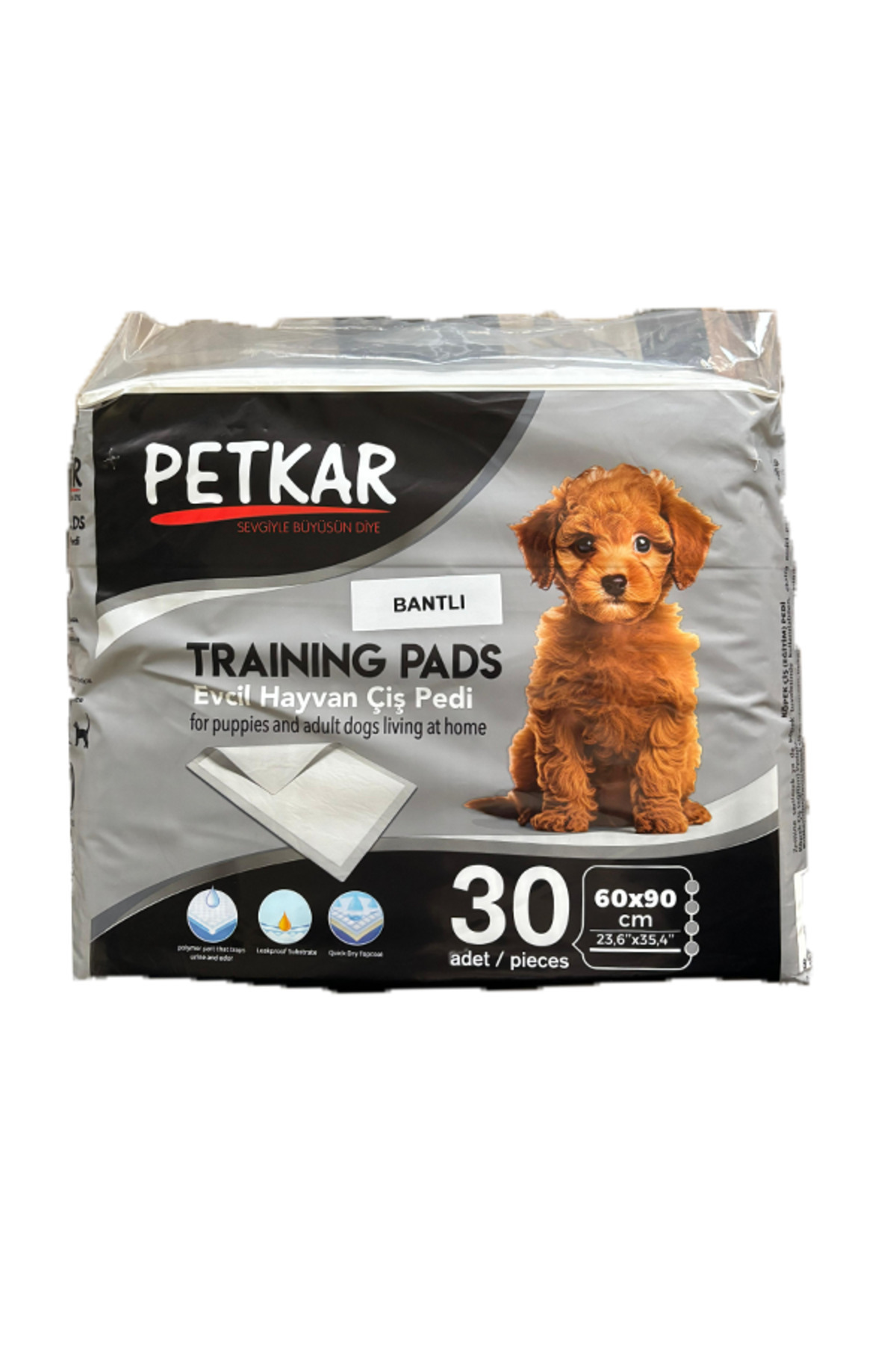Petkar 30'lu Evcil Hayvan Çiş Pedi Training Pads