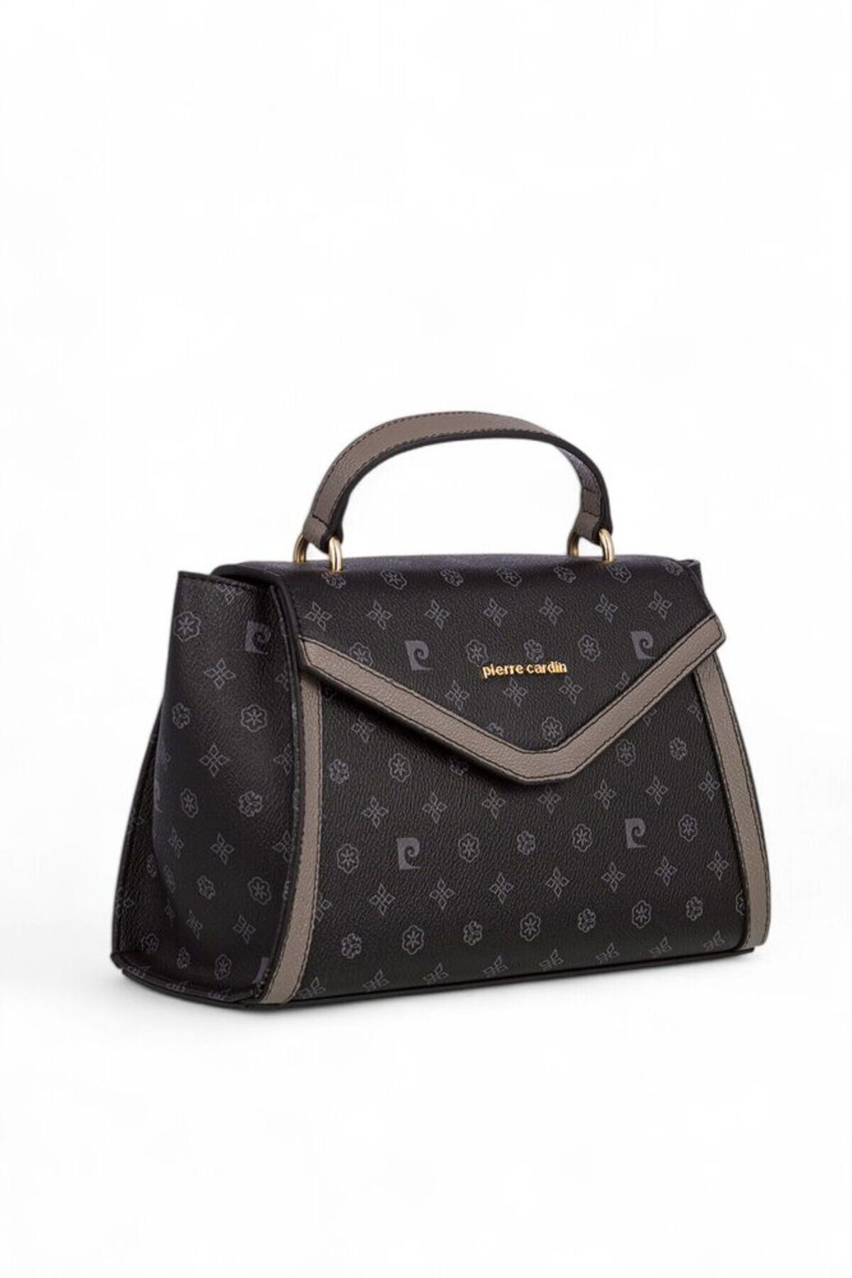 Pierre Cardin-Monogram Black Women's Handbag 05Pc24K812-Mn 2