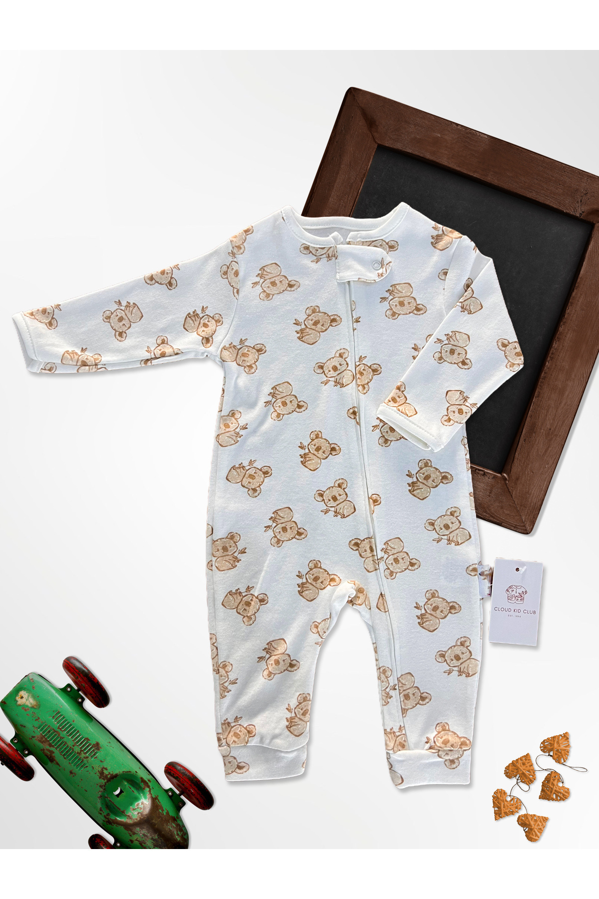 cloudkidclub Egzotik %100 Doğal Pamuk Özel Kumaş 3'lü Bebek Tulum Tog - 1.0 4 Mevsim 0-18 Ay (ERKEK/KIZ) fotoğrafı 6 (önizleme)