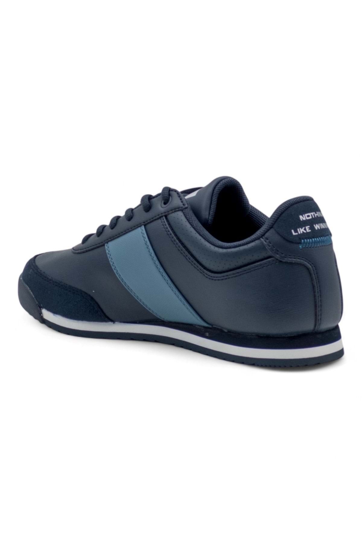 Lescon-Flint 3 Navy Blue Sneakers - Sneakers 4