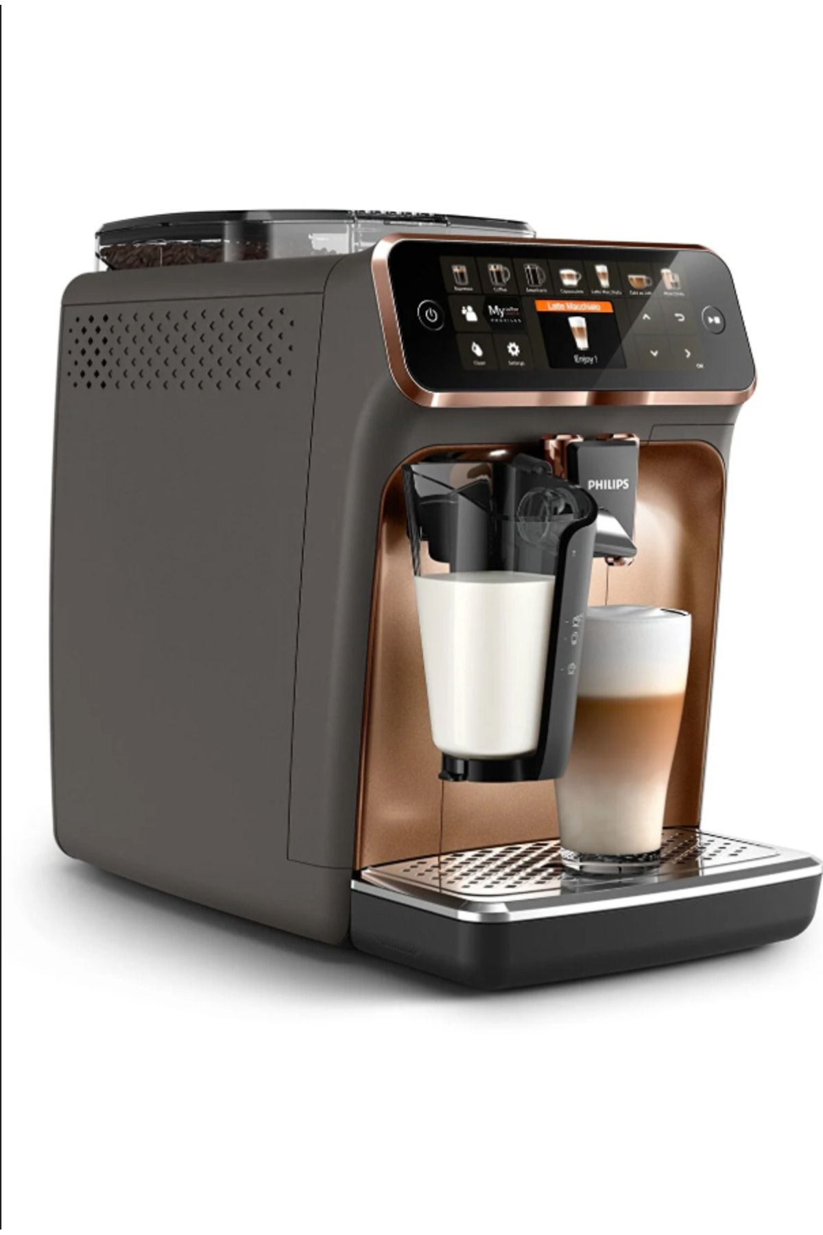 Philips Son Seri Ultra Premium Tam Otomatik Kahve ve Espresso Makinesi TFT Ekran SilentBrew 1500W