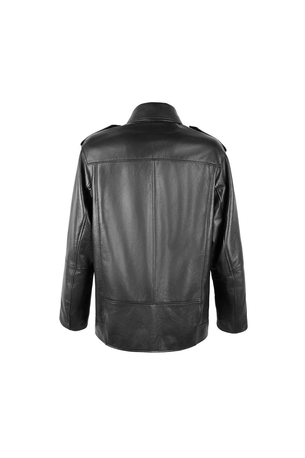 Desa-Abriana Black Women's Leather Biker Jacket 6