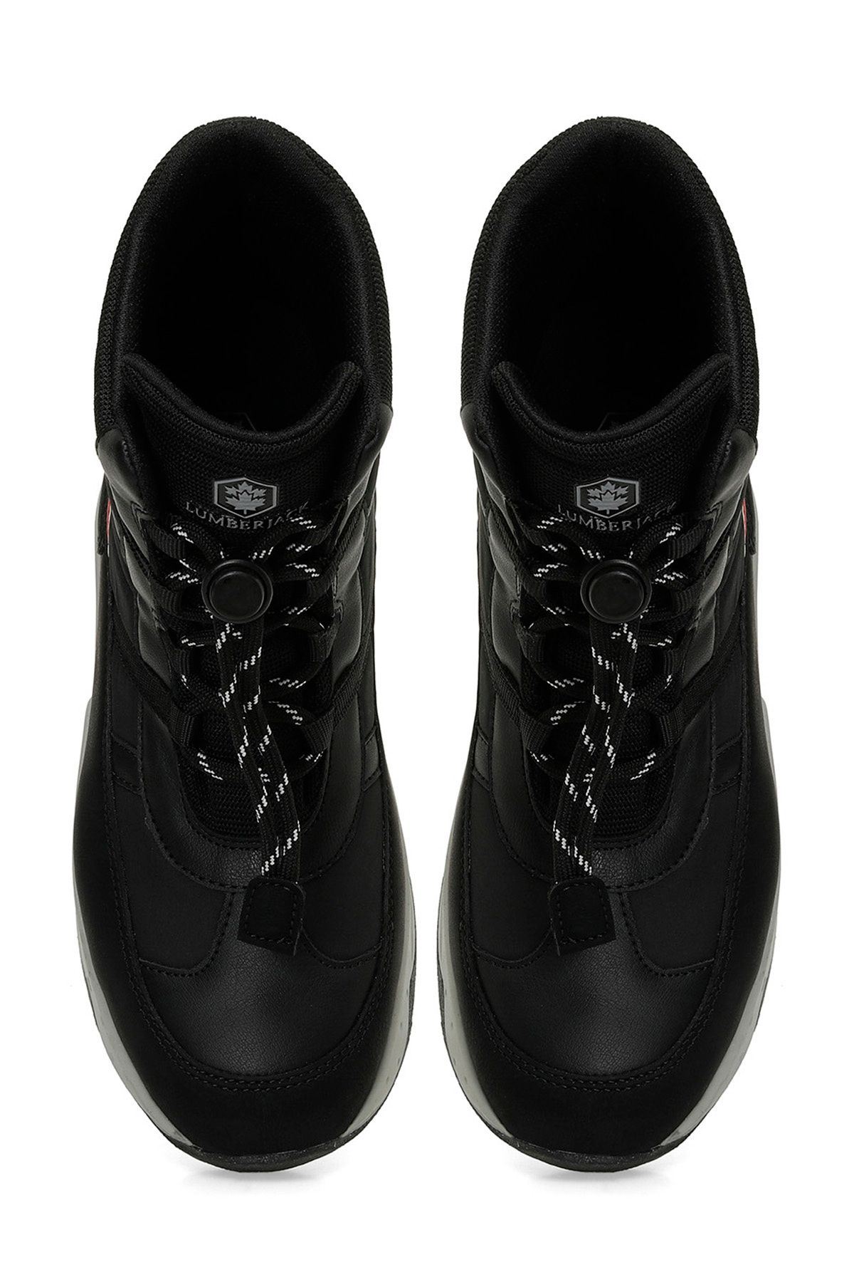 lumberjack-Miklen Gr 4Pr Black Boy's Boots 4