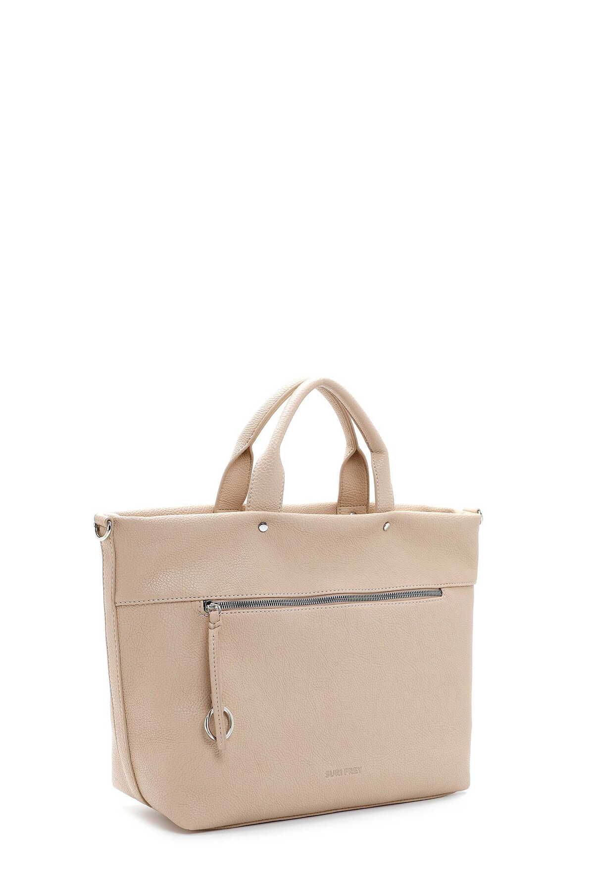 SURI FREY-Handtasche - Beige - Unifarben 4