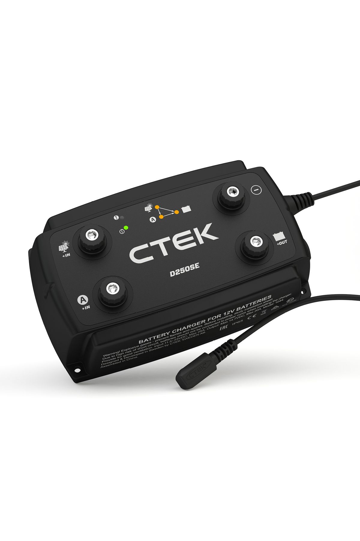 CTEK-D250SE, 12V, 20A, Dual Battery Management System With Solar Control 1
