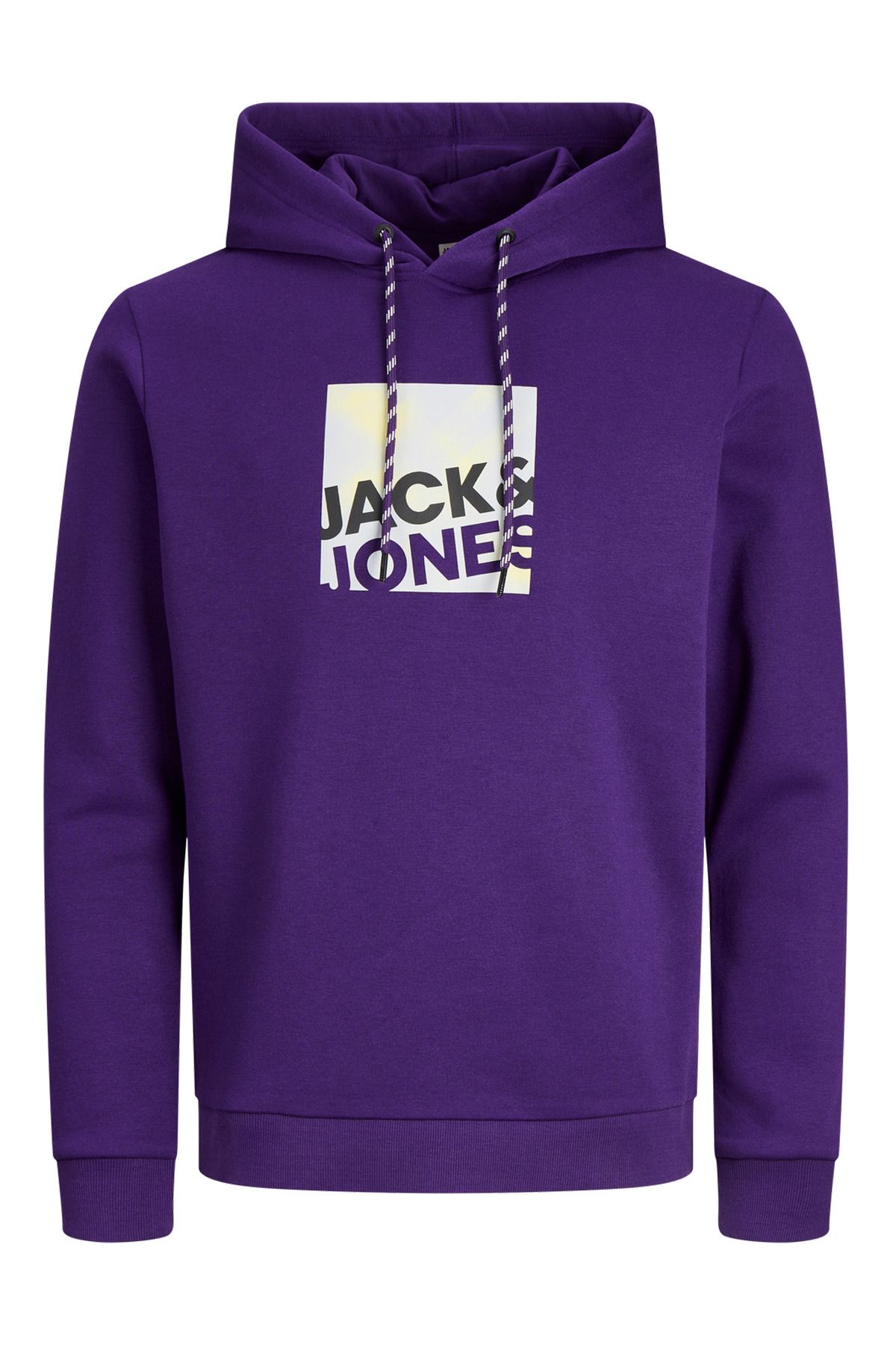 سویشرت سرپوش دار با لوگوی مردانه - لوگان Jack & Jones