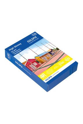 Goldpix 10x15 Inkjet Fotoğraf Kağıdı - 100 Adet 270gr Parlak Fotoğraf Kağıdı